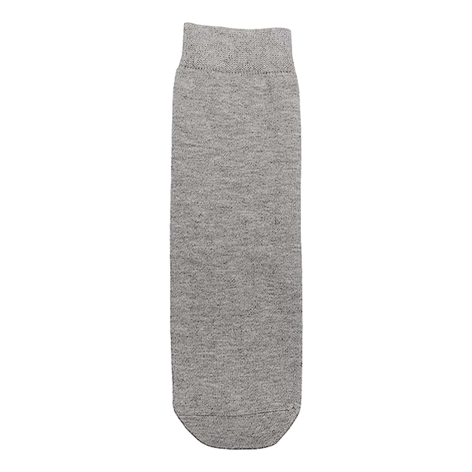 2xAmputee Sock Amputee Care Comfortable Portable Stump Sock for Home Men Women Gray 30cm