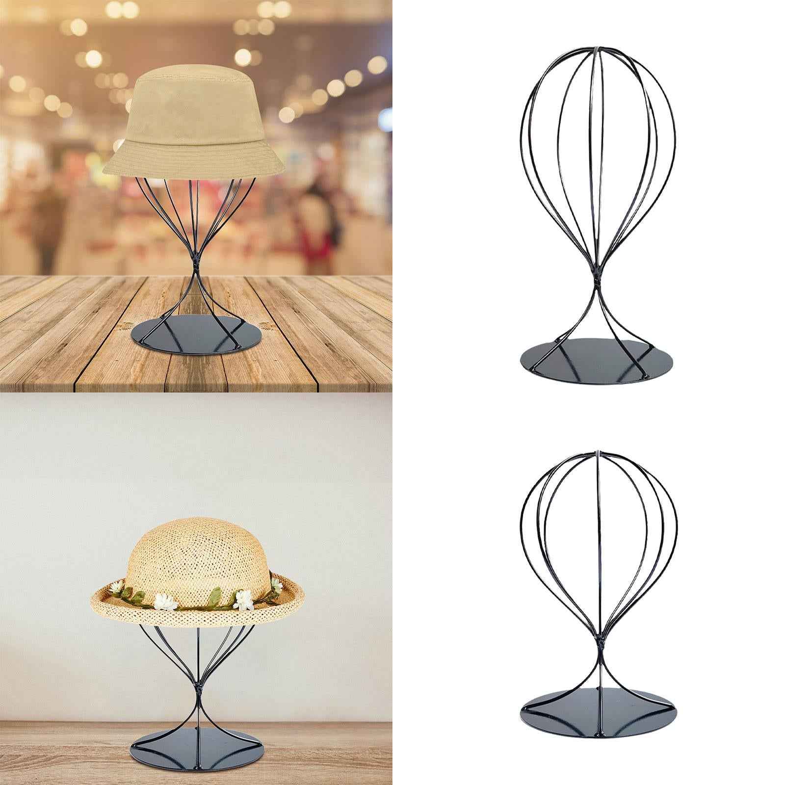 Hat Display Rack Stable Base Caps Holder for Exhibitions Closet Supermarkets High