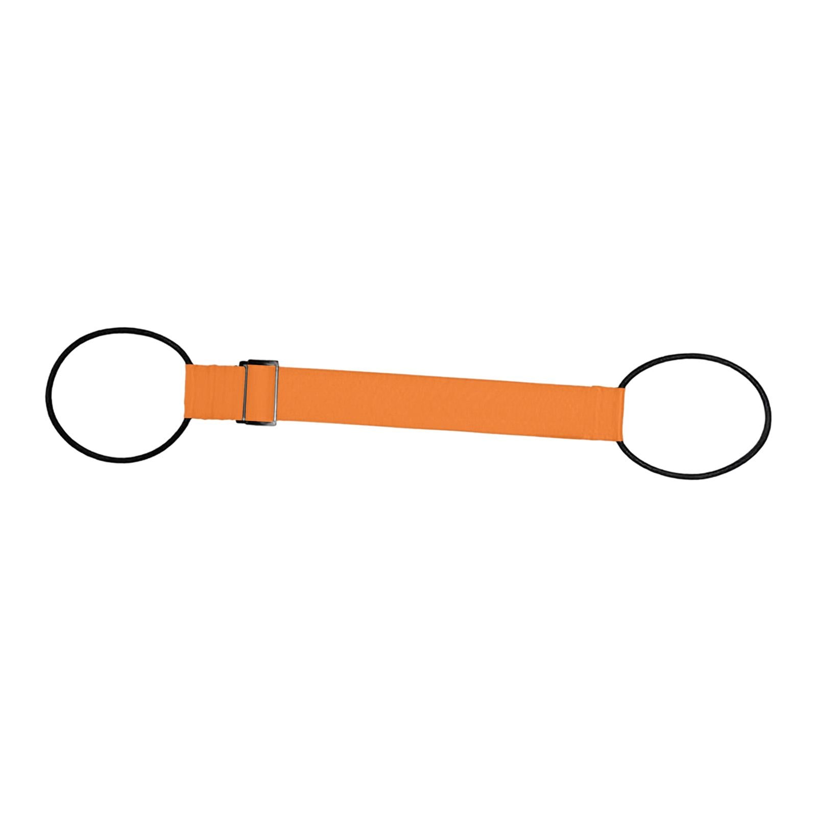4xLuggage Strap Webbing Practical Suitcase Belt for Outdoor Holidays Vocations Orange