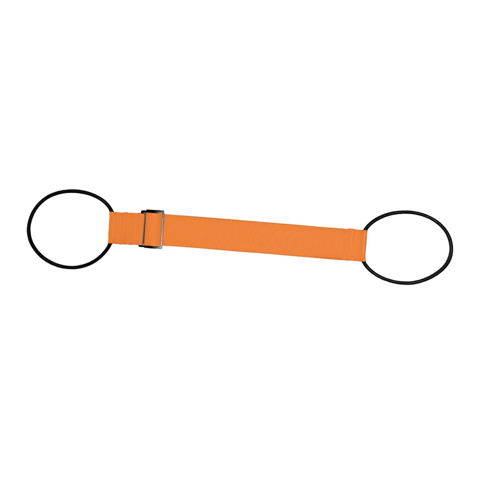3xLuggage Strap Webbing Practical Suitcase Belt for Outdoor Holidays Vocations Orange