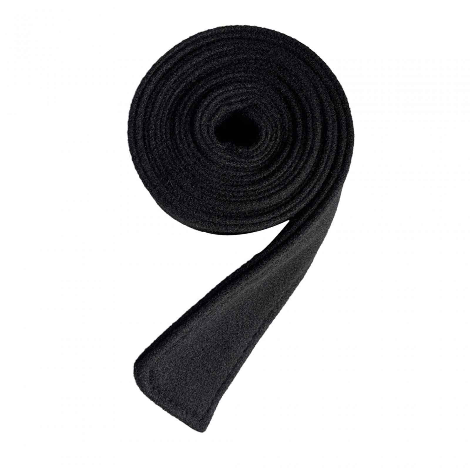 Women Woolen Overcoat Waist Belt Wide Waist Belt for Travel Commuting Street black
