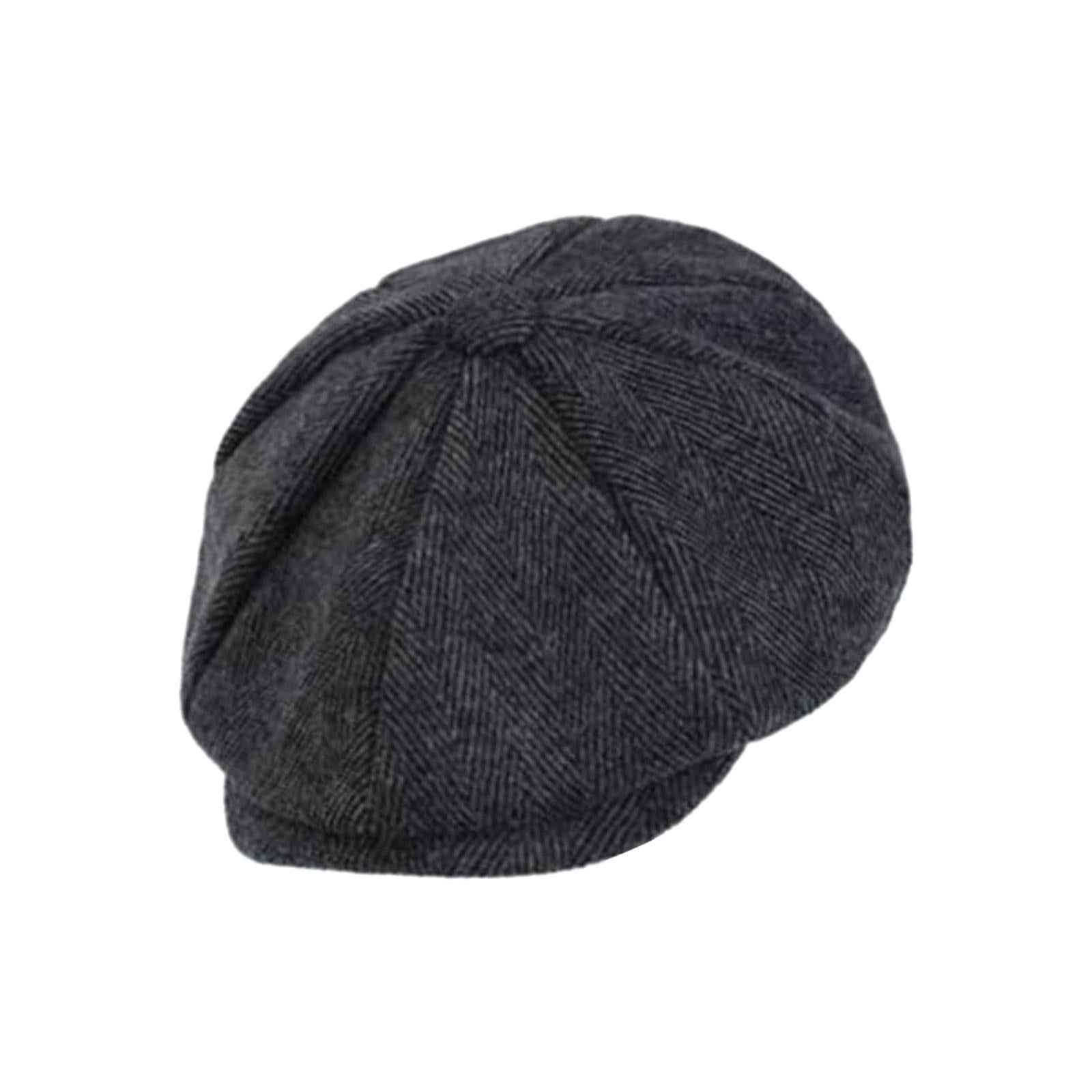 Beret Hat Gift Golf Hat Spring Casual Painter Hat for Outdoor Fishing Hiking Dark Grey