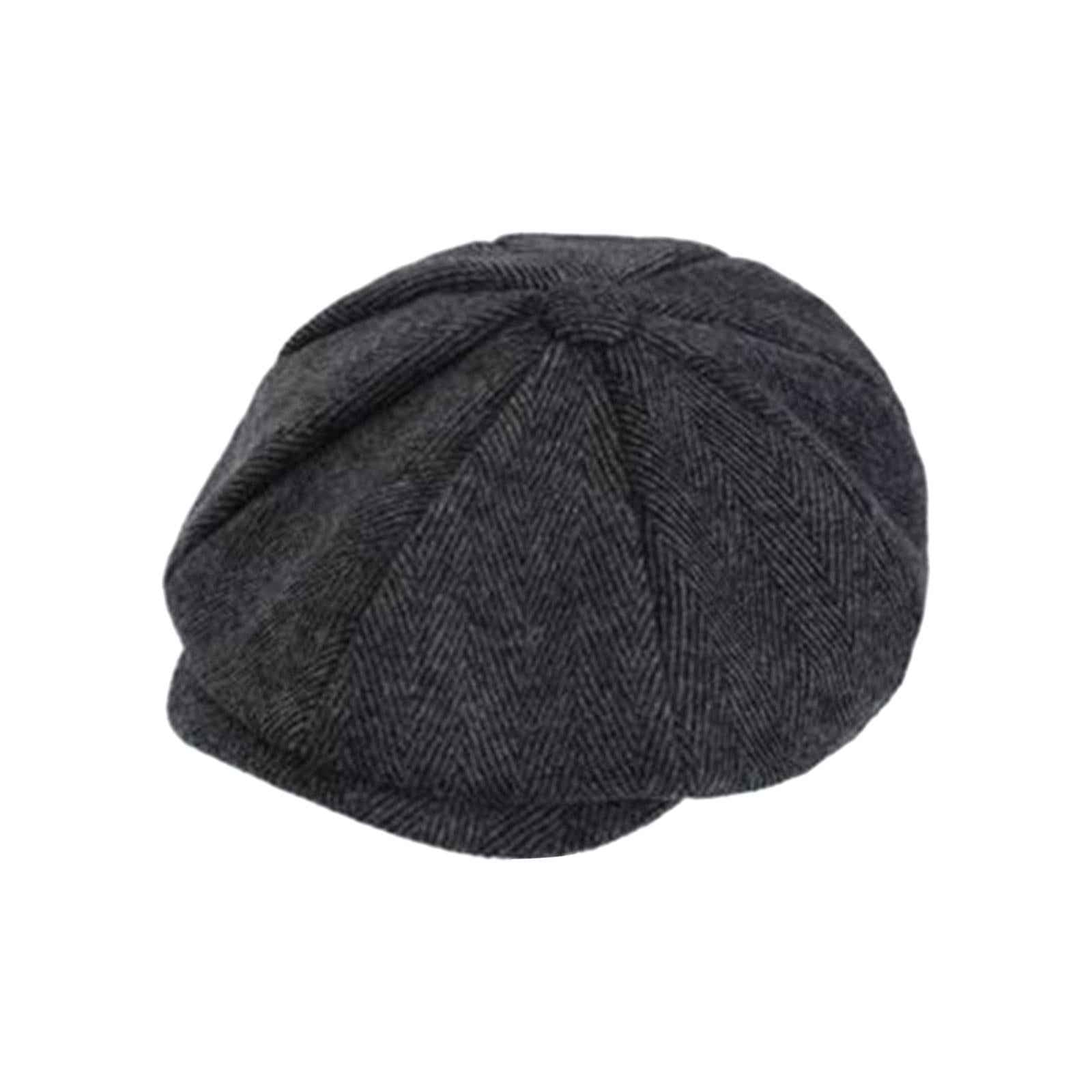Beret Hat Gift Golf Hat Spring Casual Painter Hat for Outdoor Fishing Hiking Dark Grey