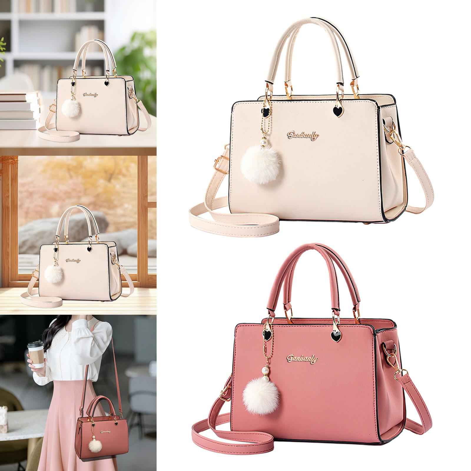 Women Shoulder Bag Crossbody Bag Ladies Handbag for Party Work Autumn Winter Beige