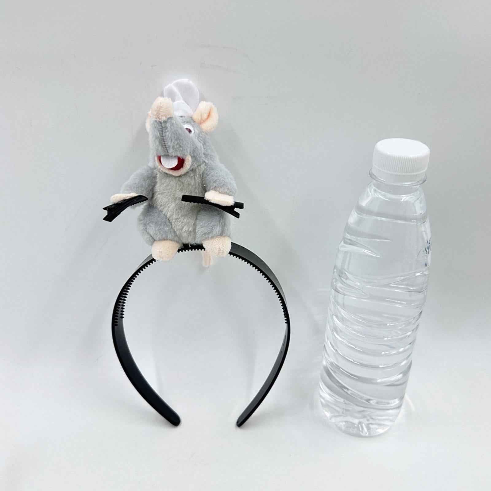 Ratatouille Headband Plush Doll Cute Gift Headwear Photo Prop Mouse Headband