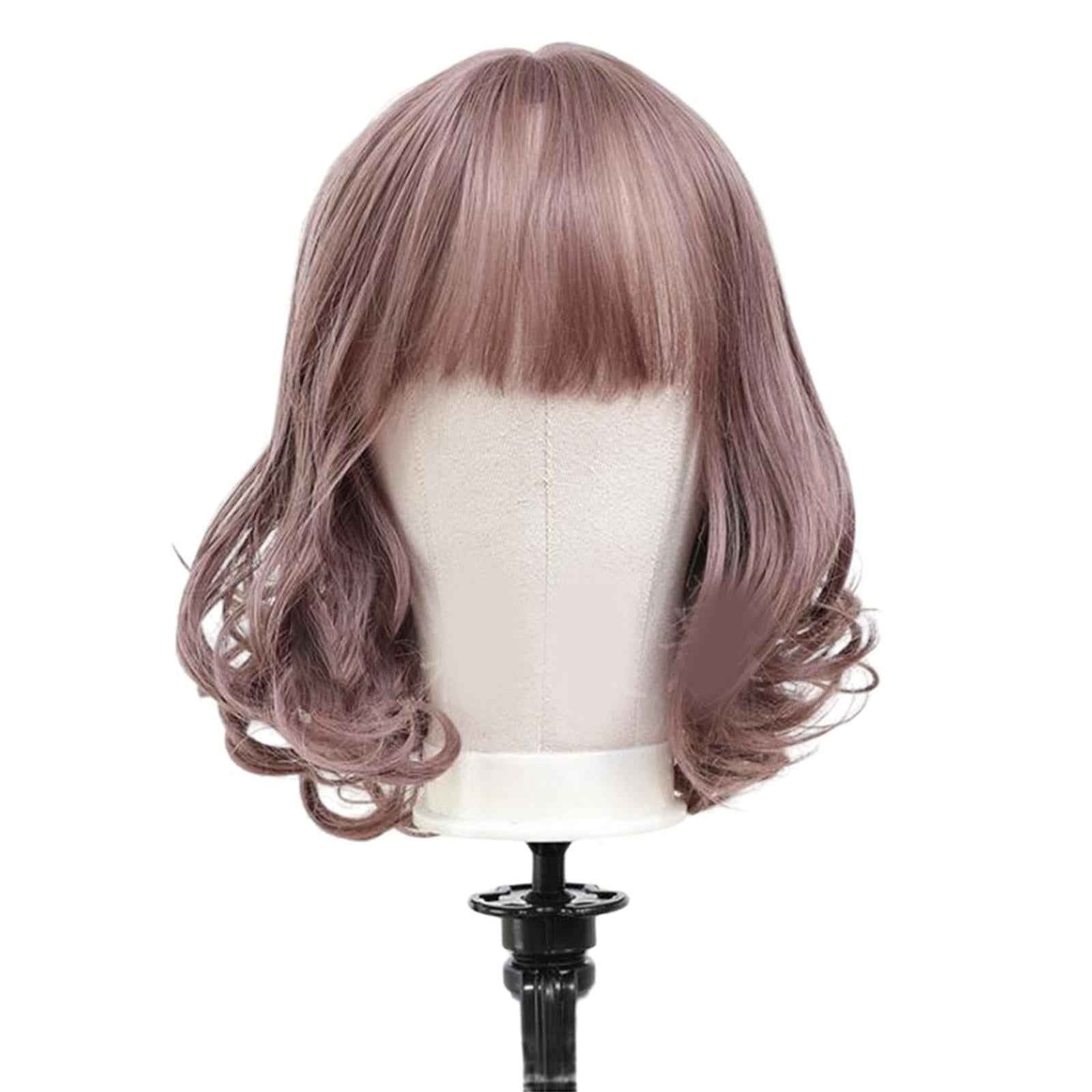 Canvas Mannequin Head Wig Holder for Beauty Accessories Displaying Caps Hats 22inch