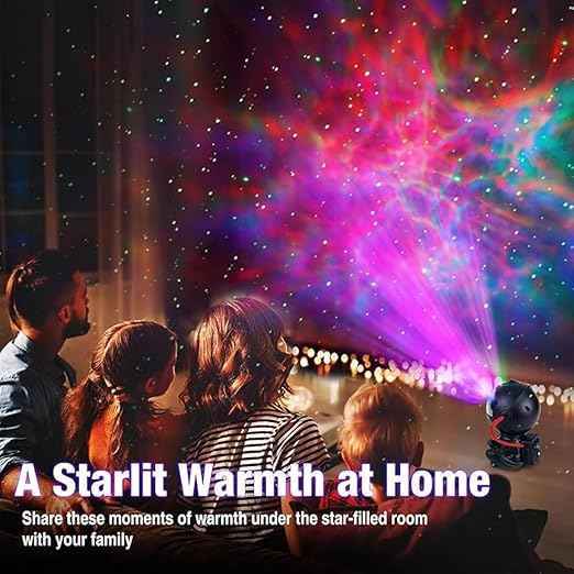 360° Rotating Guitar Astronaut Star Projector – LED Nebula Galaxy Night Light with Remote, Timer & Adjustable Head for Bedroom, Kids Room & Party Décor