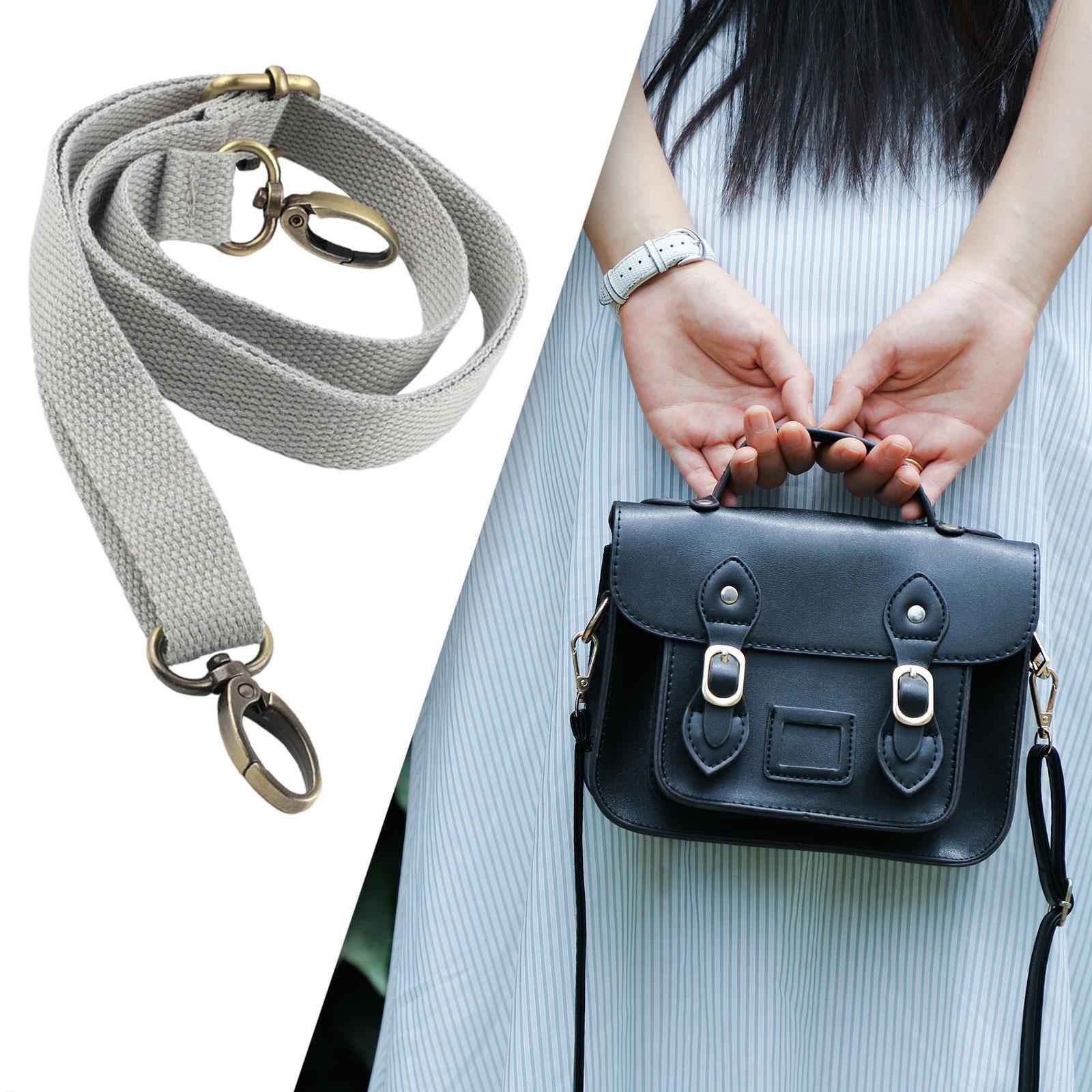 Adjustable Shoulder Bag Strap Replacement Accessory Trendy Replaceable Strap Gray