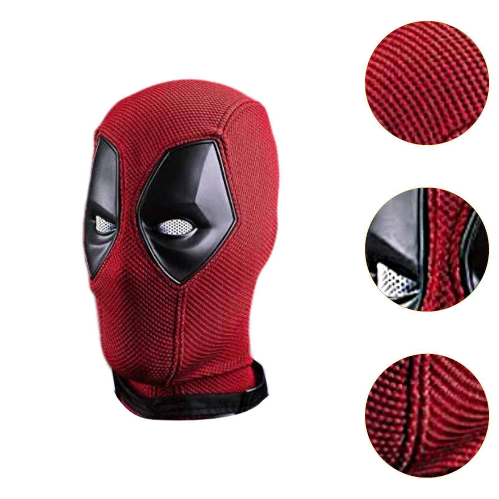 Red Hood Masks, for Men Women Face Mask for Party Favor Night Club Christmas
