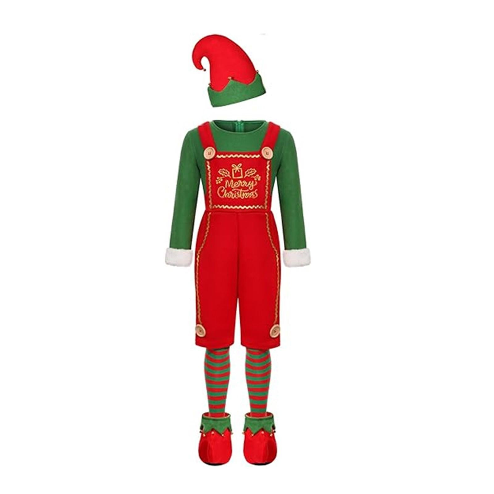 Christmas Costume Children Kids Clothes Set for Role Playing Festivals Party for Boys 110
