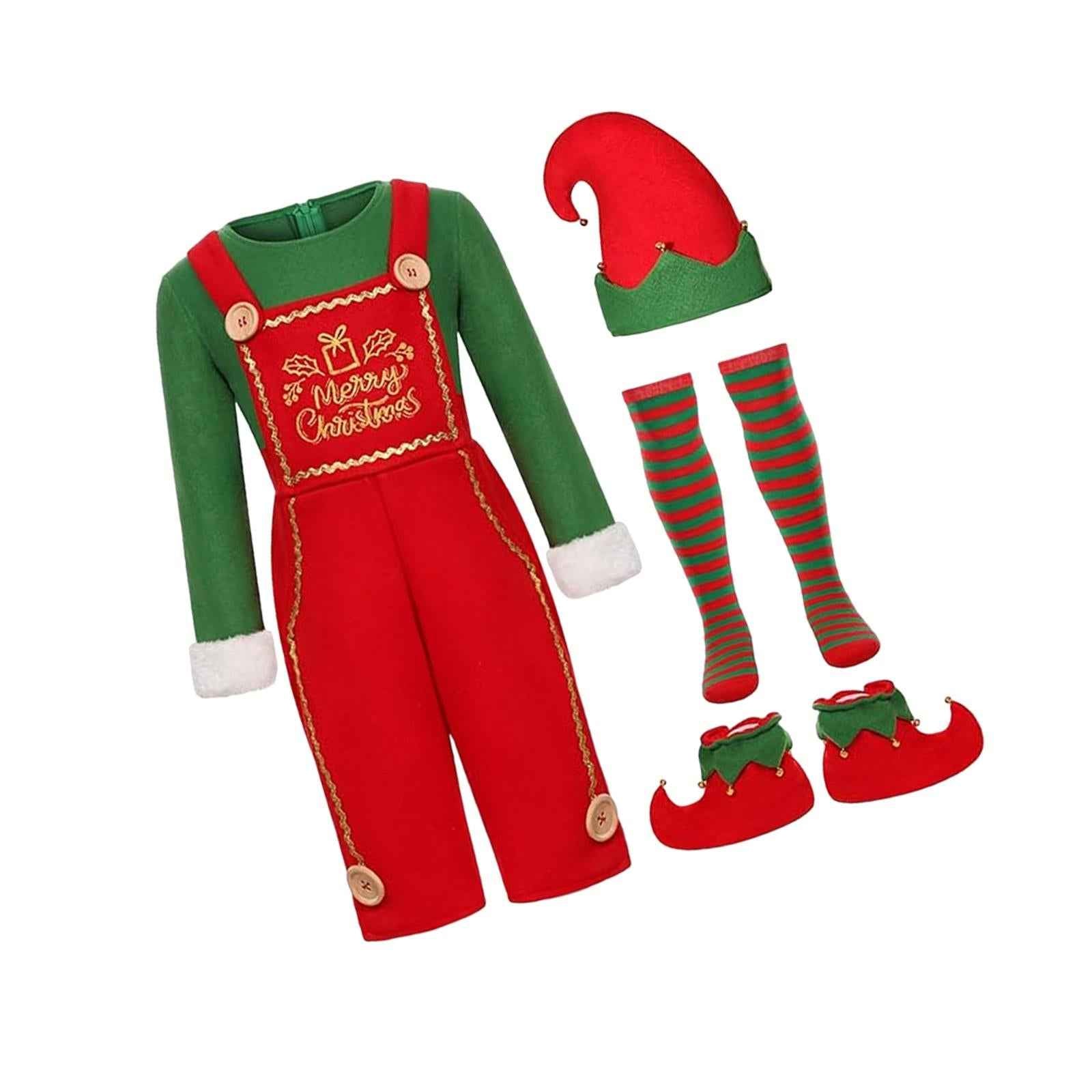 Christmas Costume Children Kids Clothes Set for Role Playing Festivals Party for Boys 110
