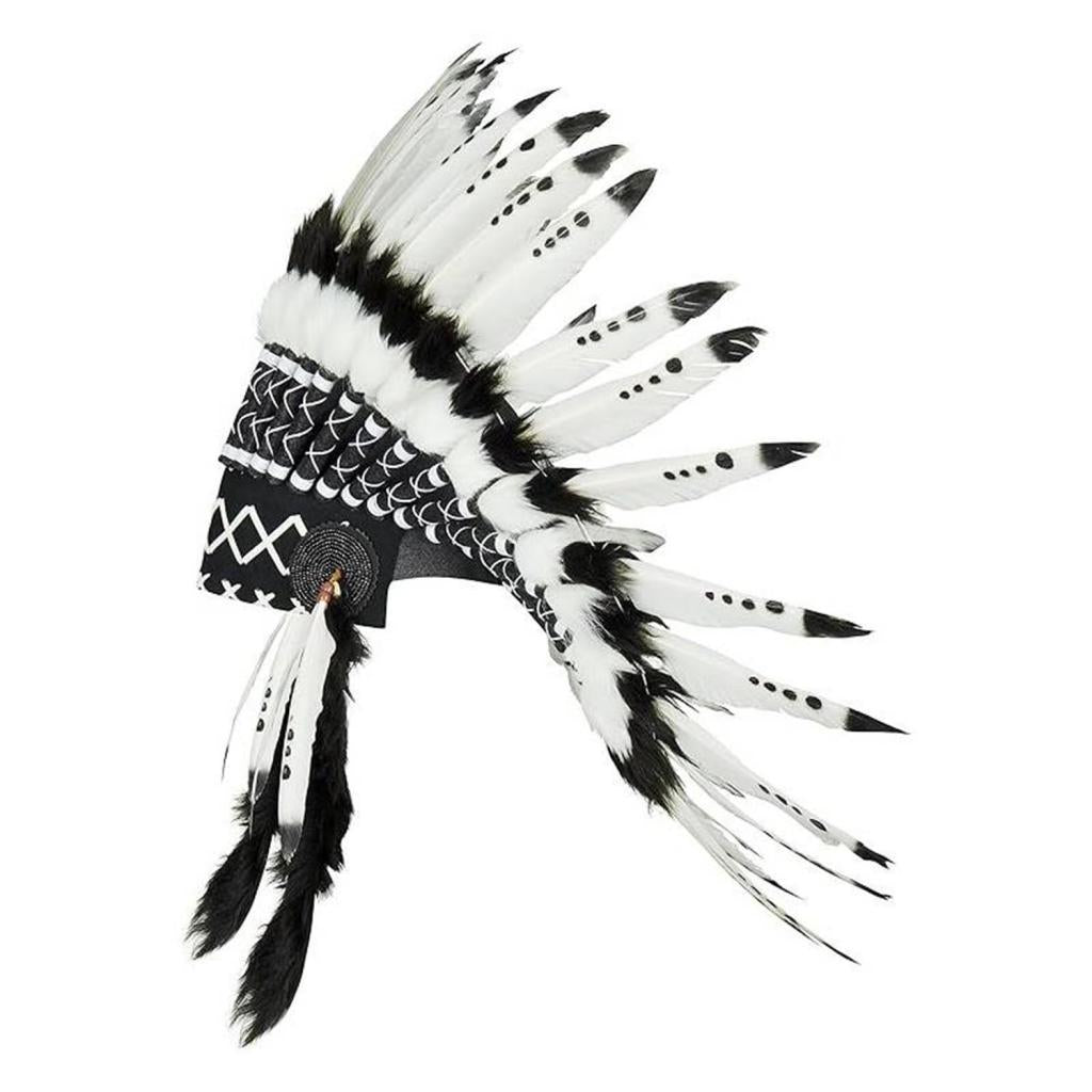 Indian Headdress American Chief Indian Native Hat for Dance Show Performance