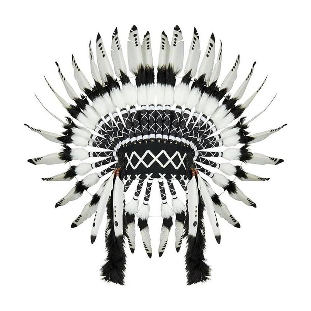 Indian Headdress American Chief Indian Native Hat for Dance Show Performance