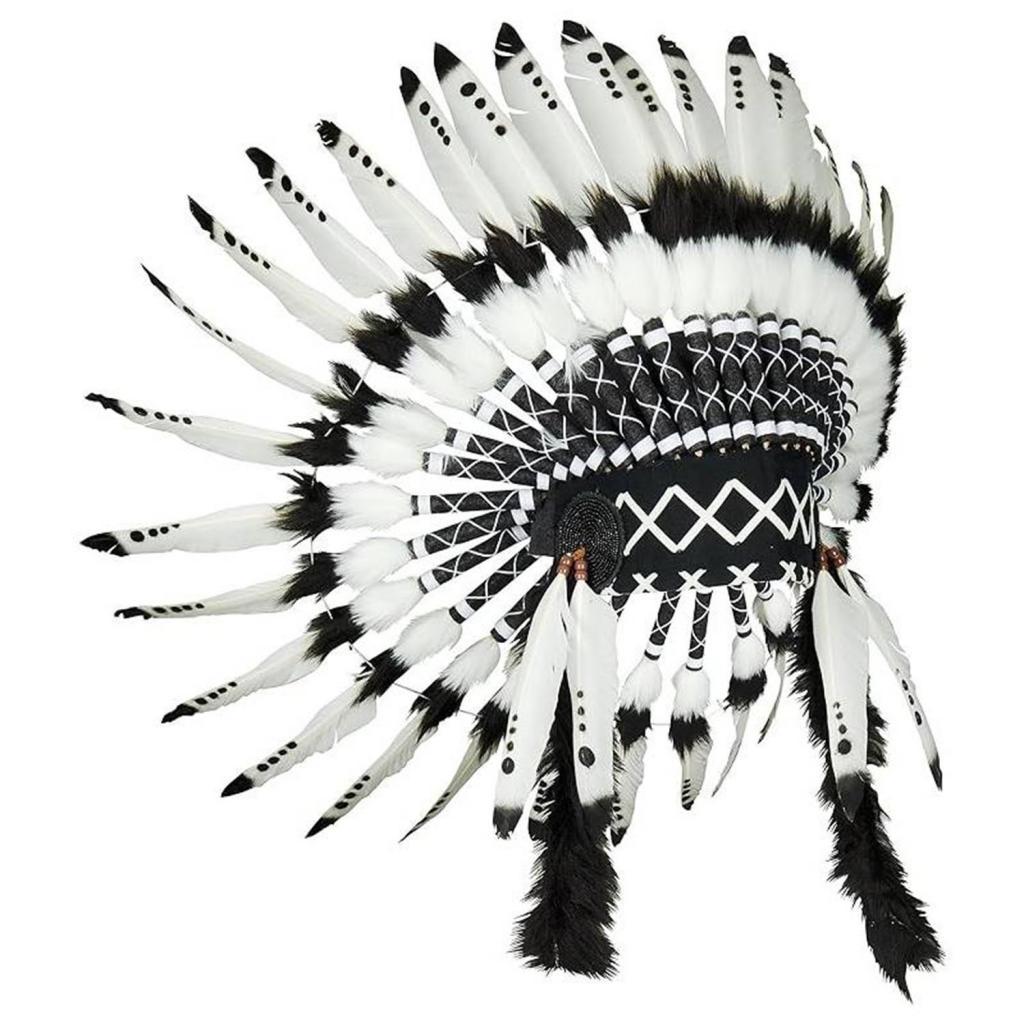 Indian Headdress American Chief Indian Native Hat for Dance Show Performance