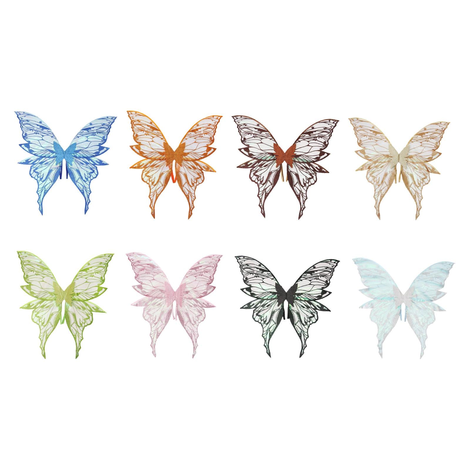 Butterfly Wing Lightweight Fairy Wing for Festival Role Play Masquerade Blue