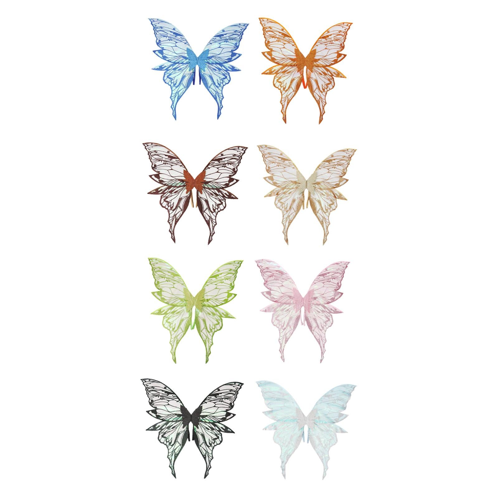 Butterfly Wing Lightweight Fairy Wing for Festival Role Play Masquerade Blue