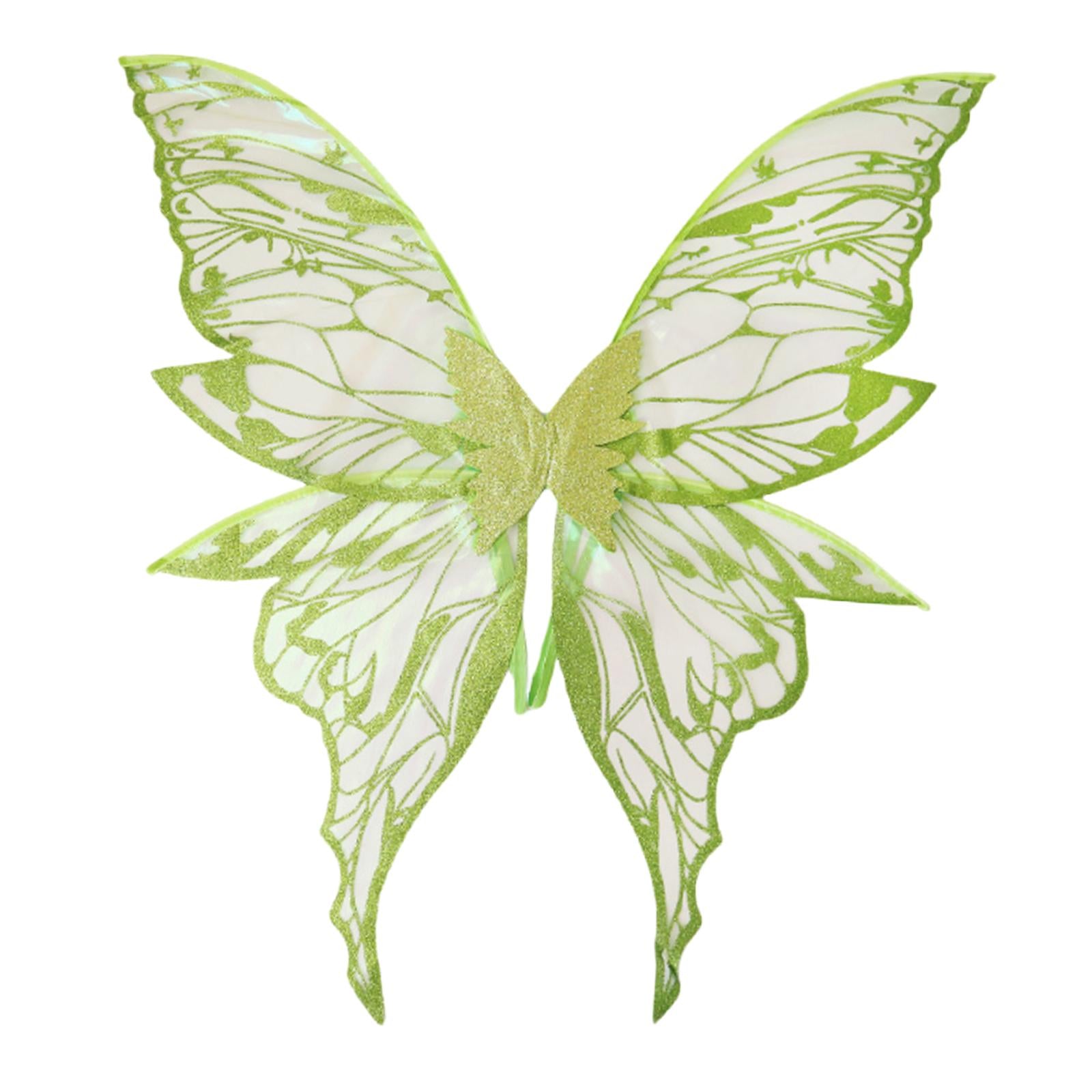 Butterfly Wing Lightweight Fairy Wing for Festival Role Play Masquerade Green