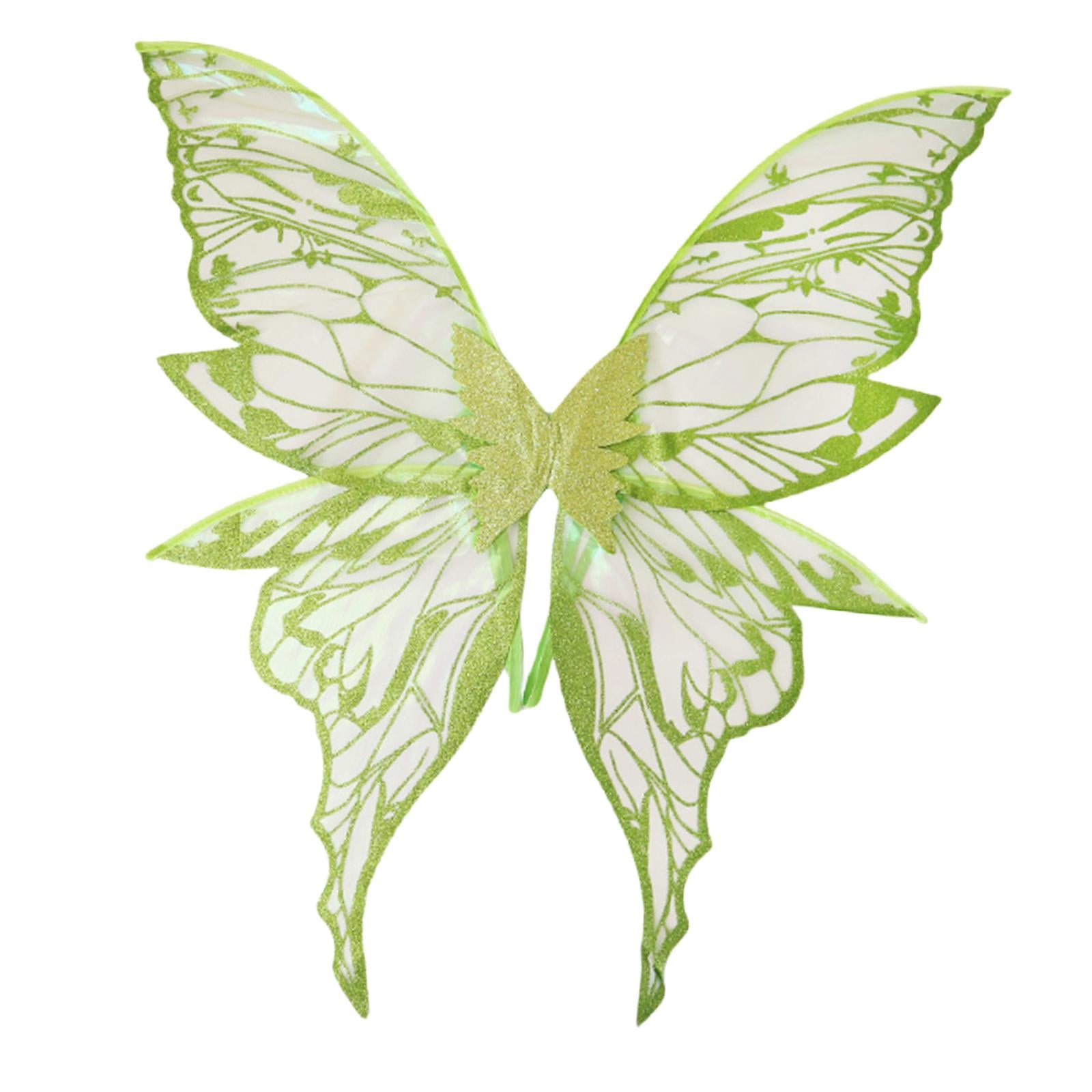 Butterfly Wing Lightweight Fairy Wing for Festival Role Play Masquerade Green