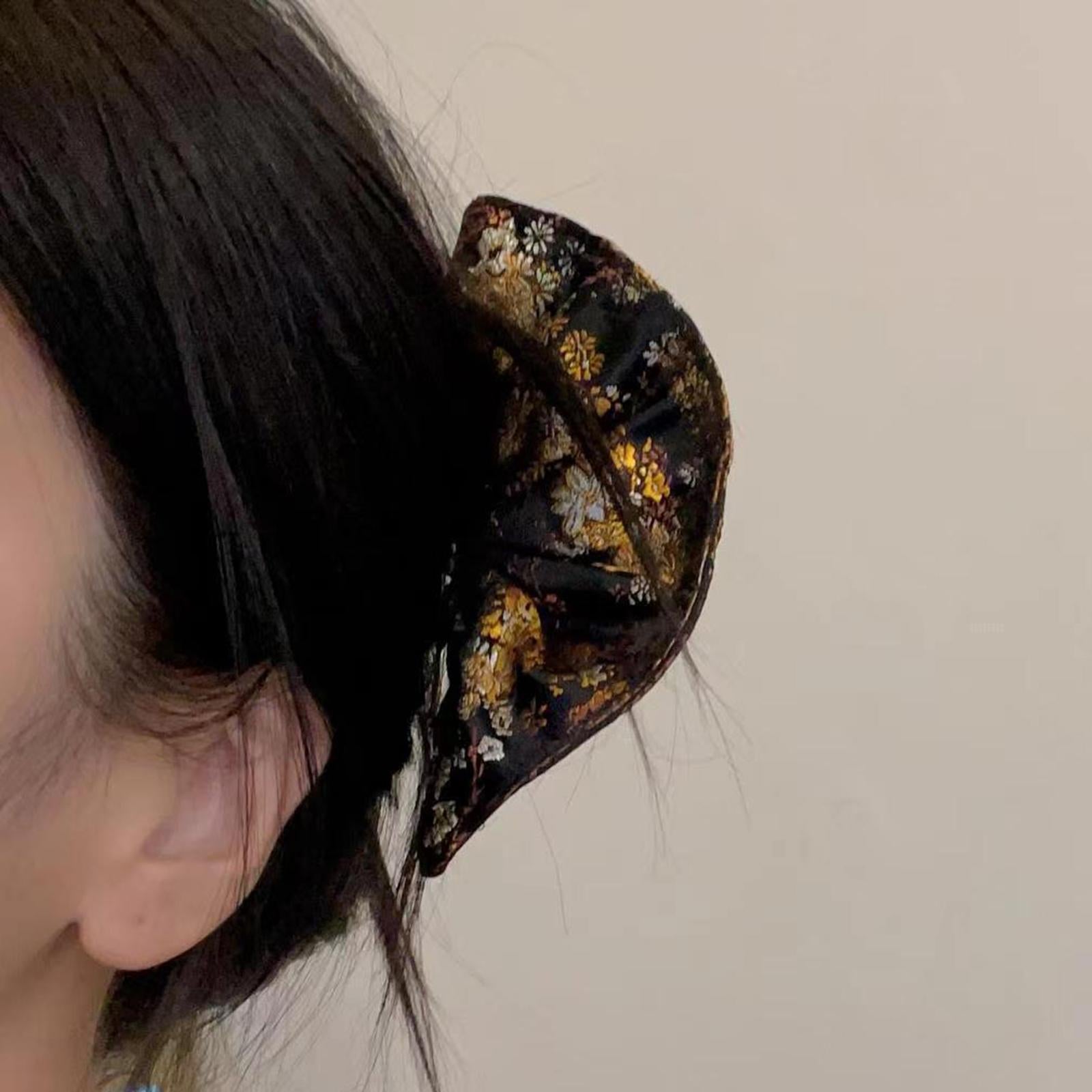 Chinese Hair Pin Embroidery Simple Hair Stick for Photography Festive Events