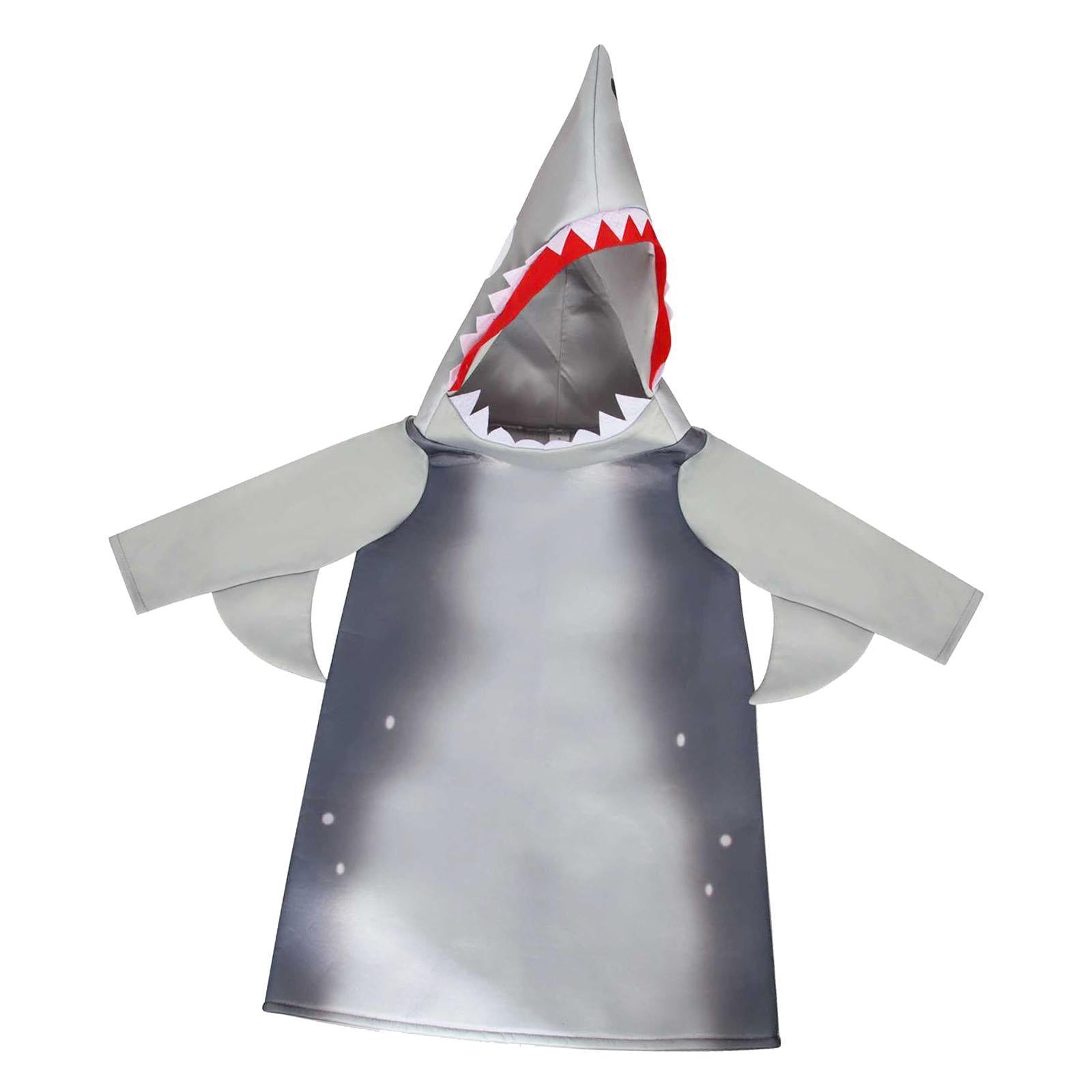 Child Shark Costume Animal Cosplay Outfit for Themed Party Carnival Festival 84cm