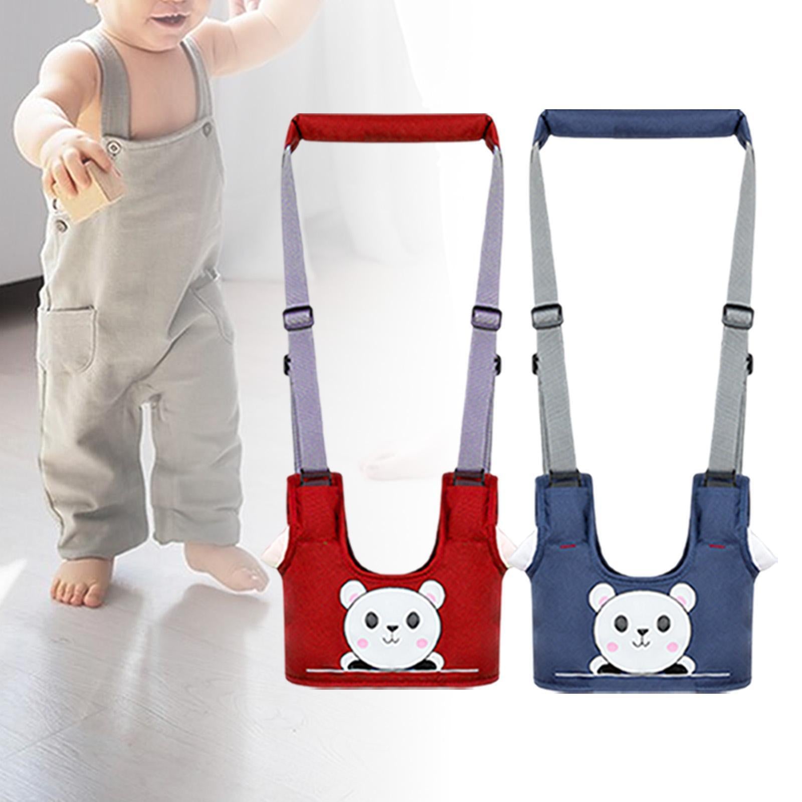 Baby Walking Harness Adjustable Learning Portable Kids Walk Helper for Child Red