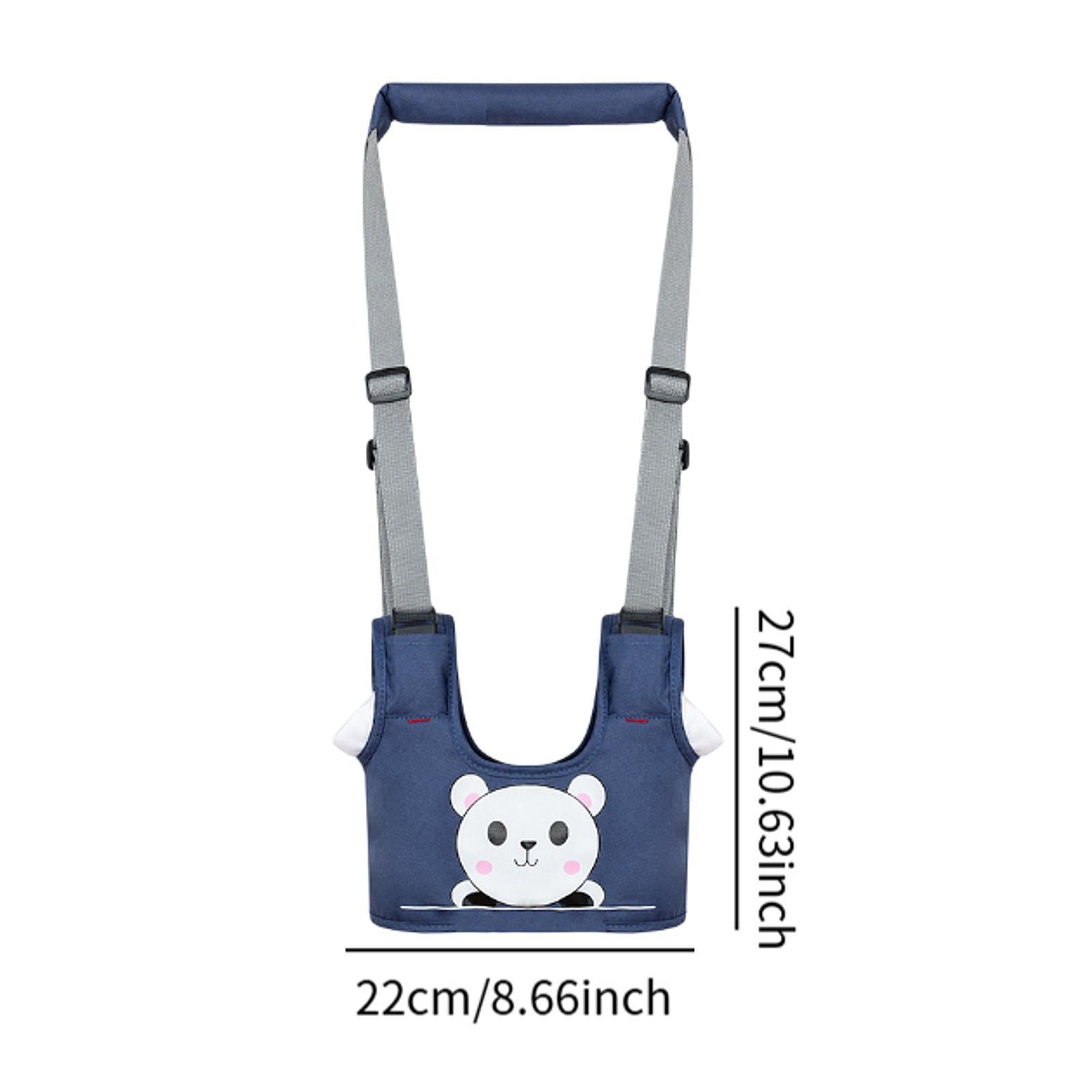 Baby Walking Harness Adjustable Learning Portable Kids Walk Helper for Child Navy Blue
