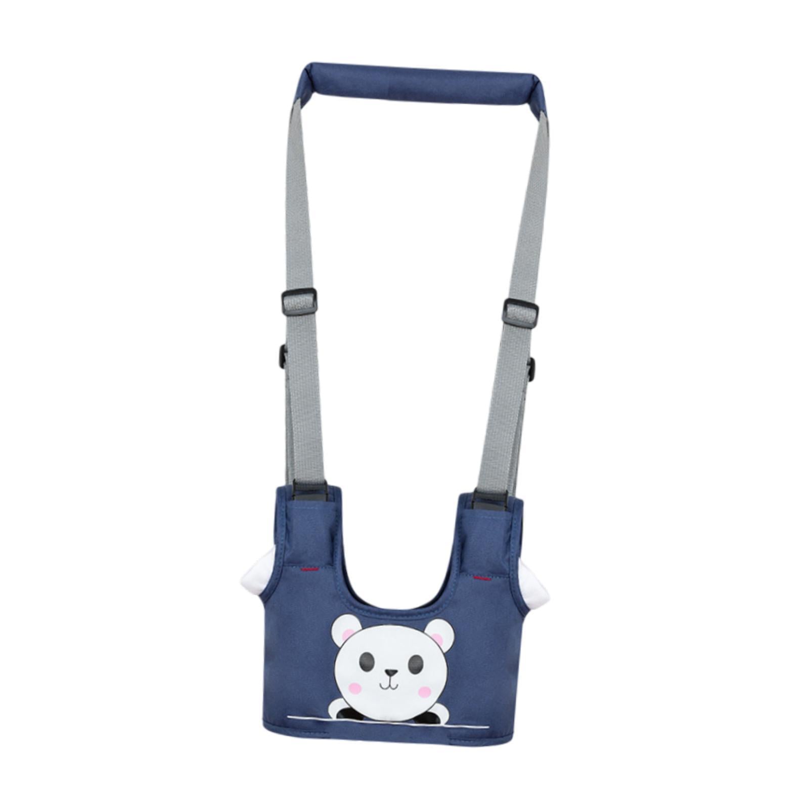 Baby Walking Harness Adjustable Learning Portable Kids Walk Helper for Child Navy Blue