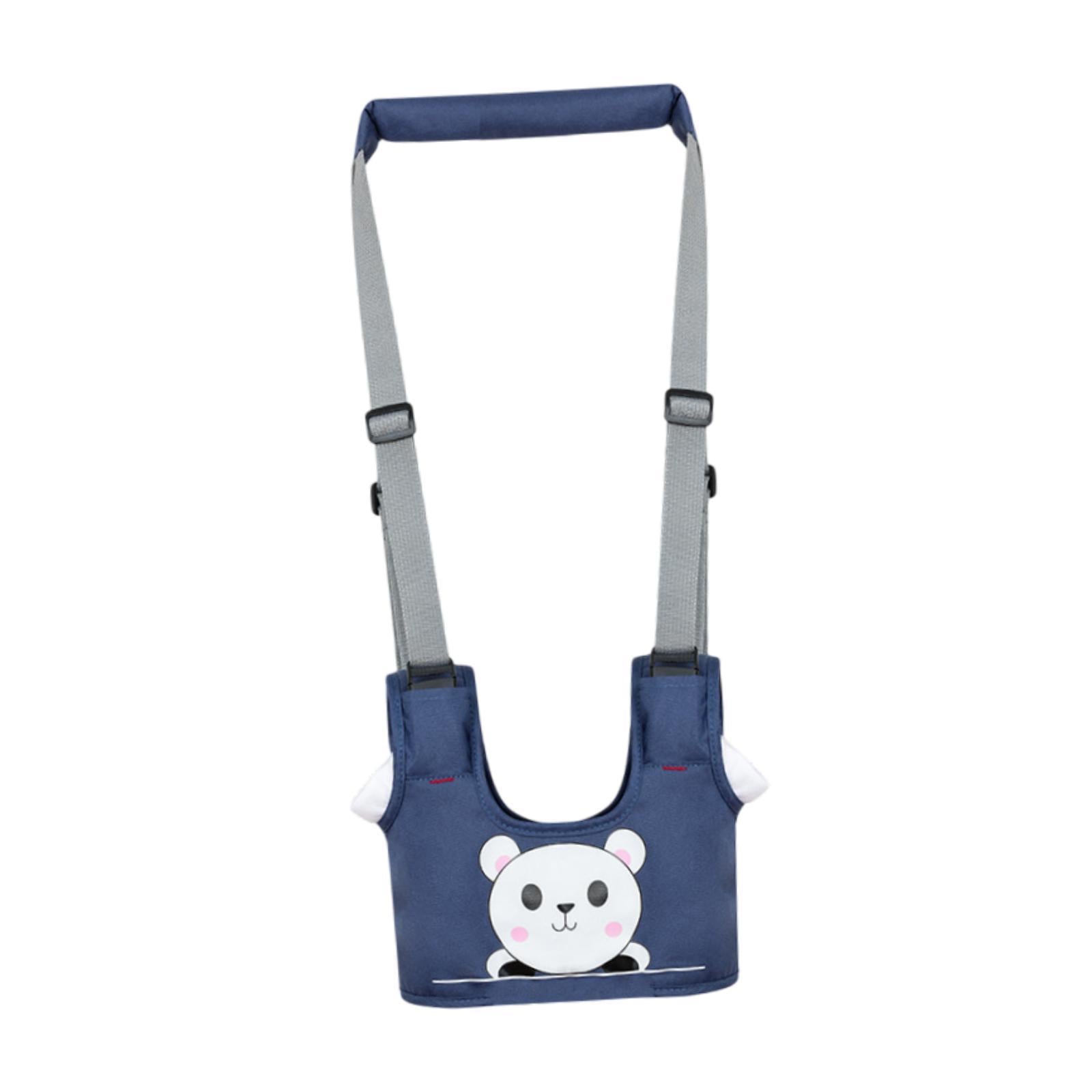 Baby Walking Harness Adjustable Learning Portable Kids Walk Helper for Child Navy Blue