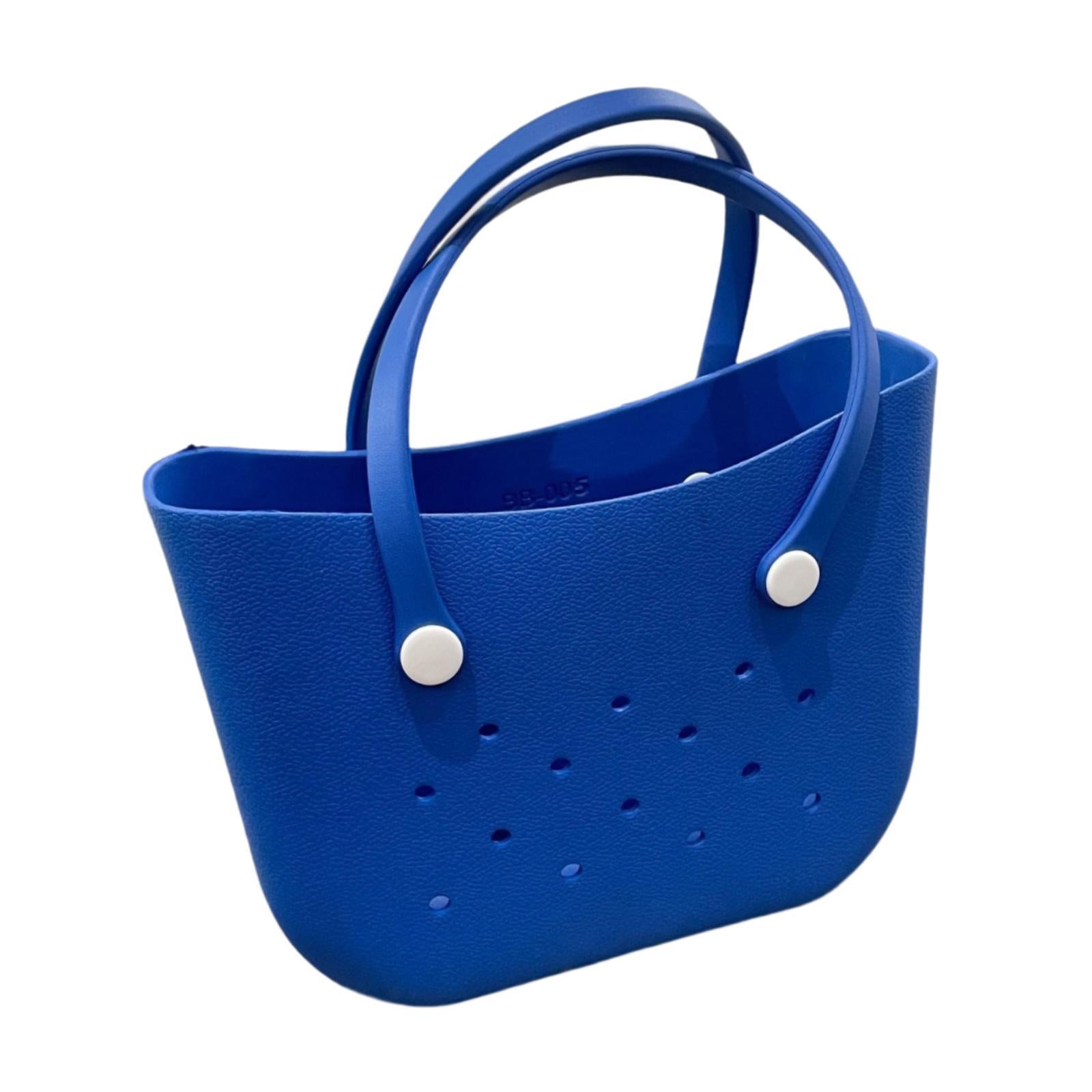 Beach Handbag Trendy Portable EVA Perforated Bag for Gym Birthday Gift Trips