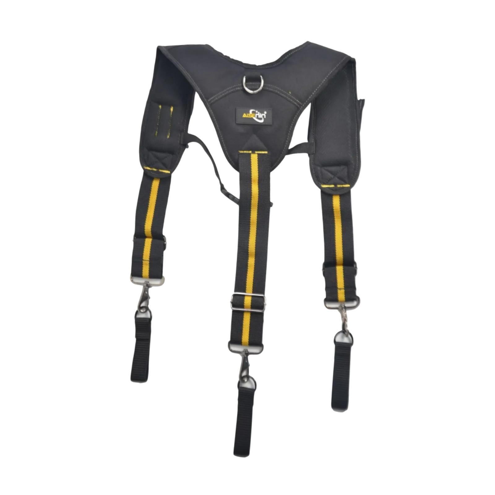 Men Tool Belt Suspender Tool Hanging Work Belt Brace for Construction Roofer Y Type
