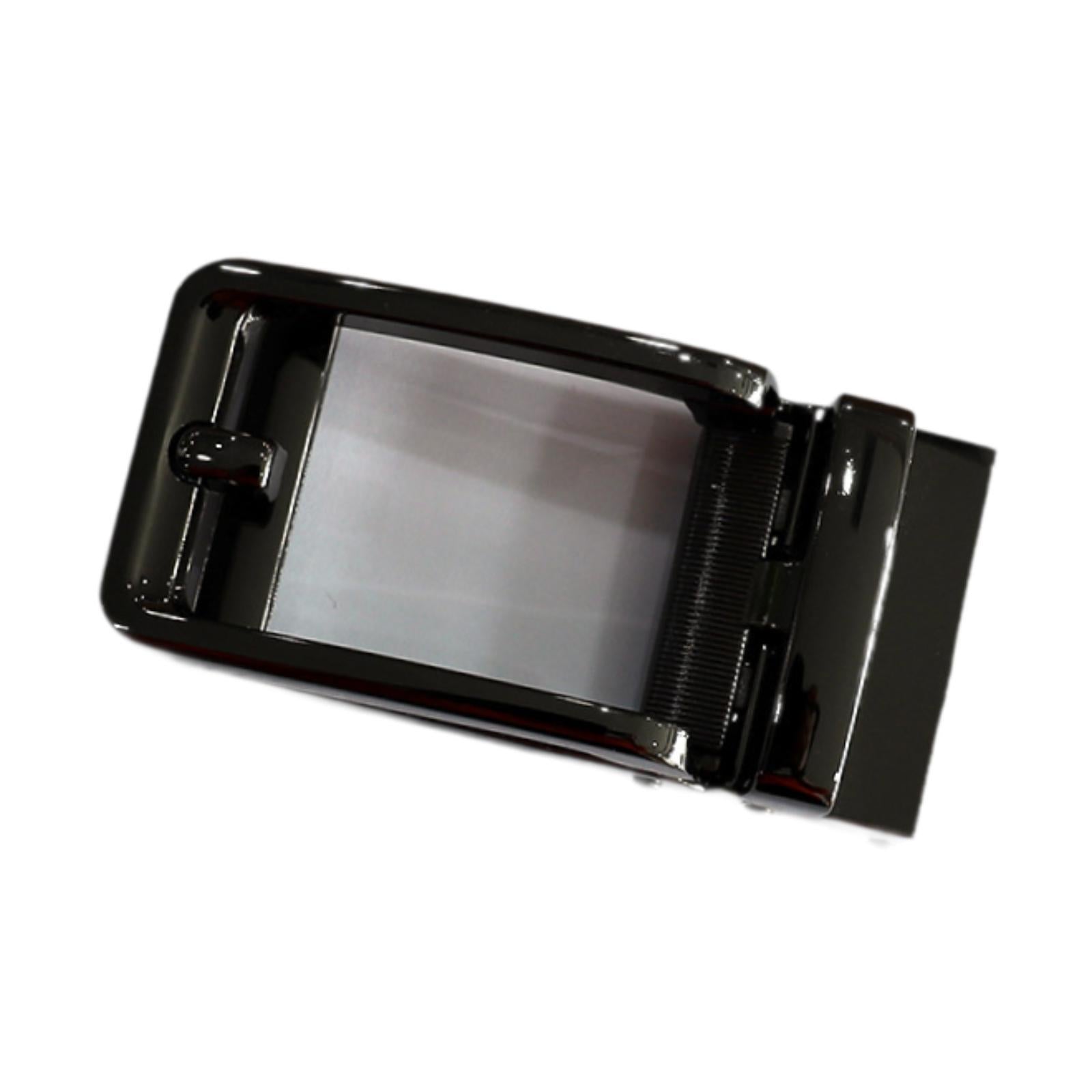 Men Ratchet Belt Buckle Compact Slide Belt Accessory Alloy Belt Strap Buckle