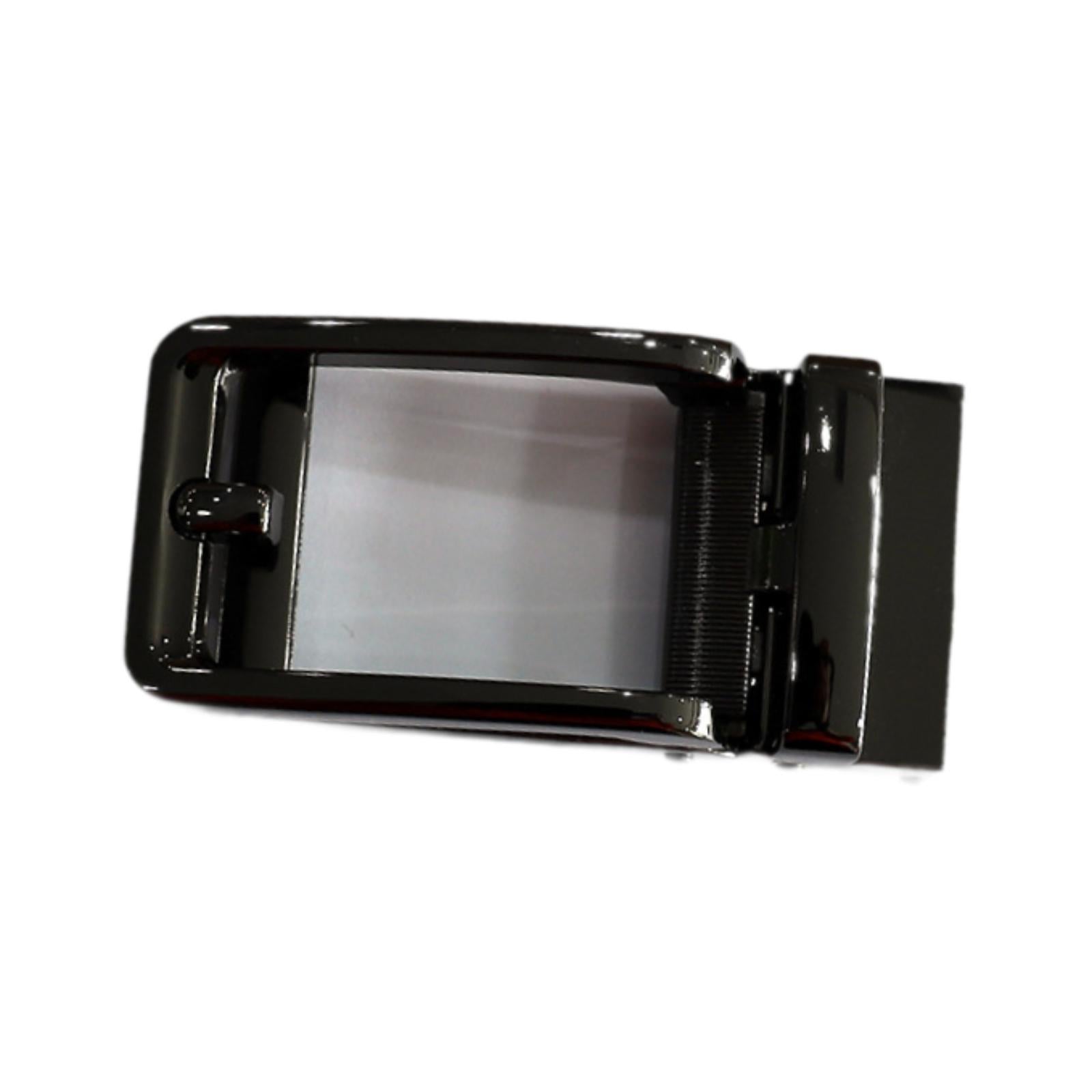 Men Ratchet Belt Buckle Compact Slide Belt Accessory Alloy Belt Strap Buckle
