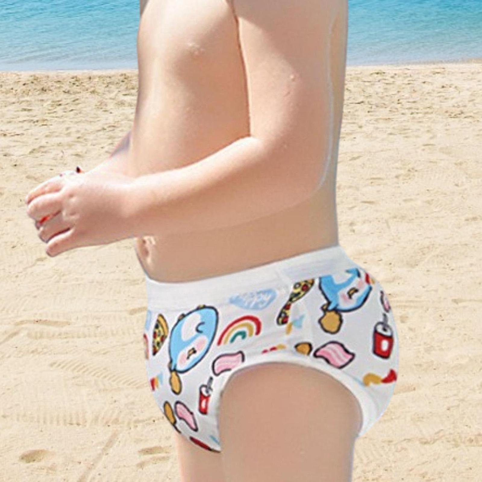 Boys Swim Short Beach Boardshorts Breathable Bathing for Youth Teen Playing for 25 to 40 catties