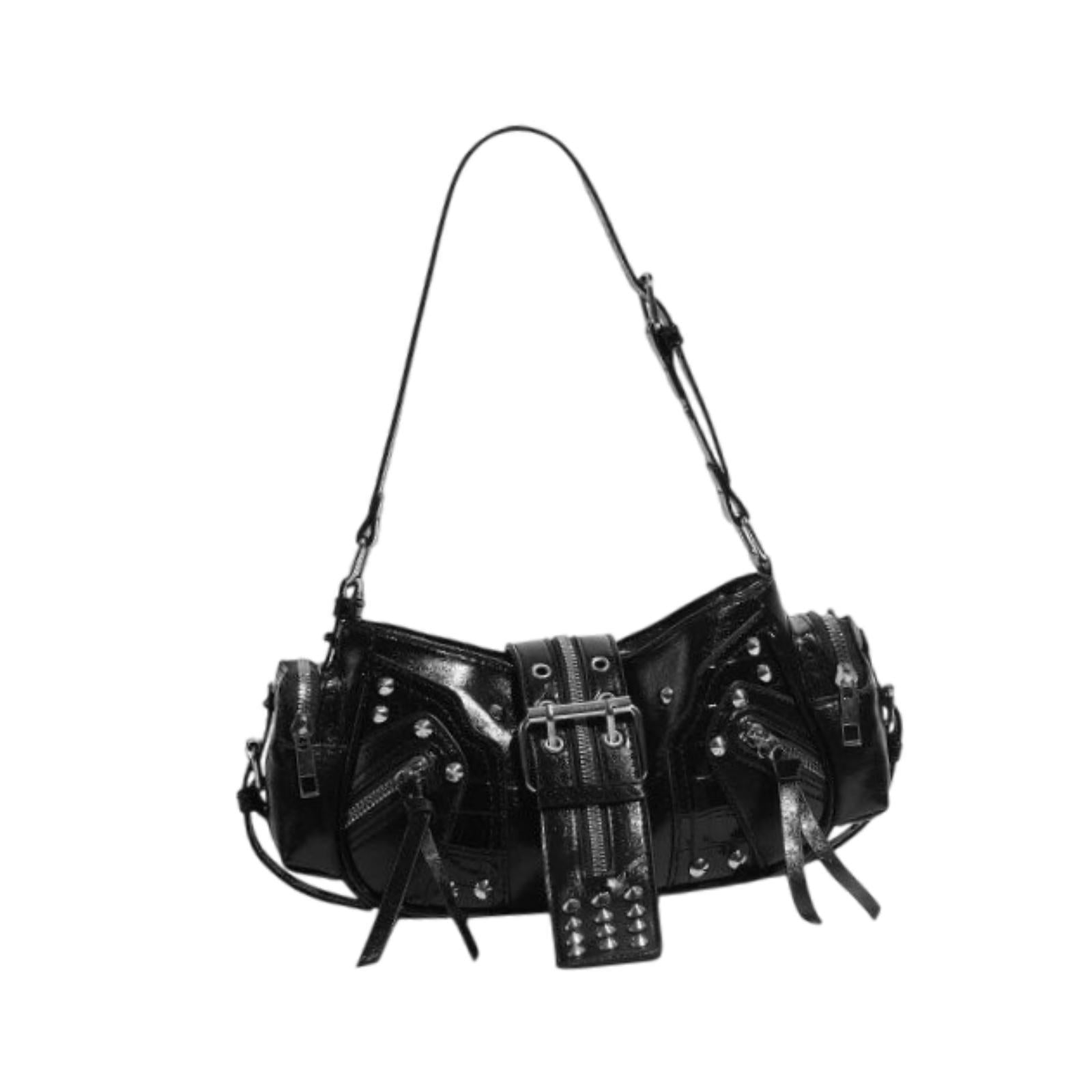 Underarm Bags for Women Luxury Small PU Leather Tote for Shopping Work Party