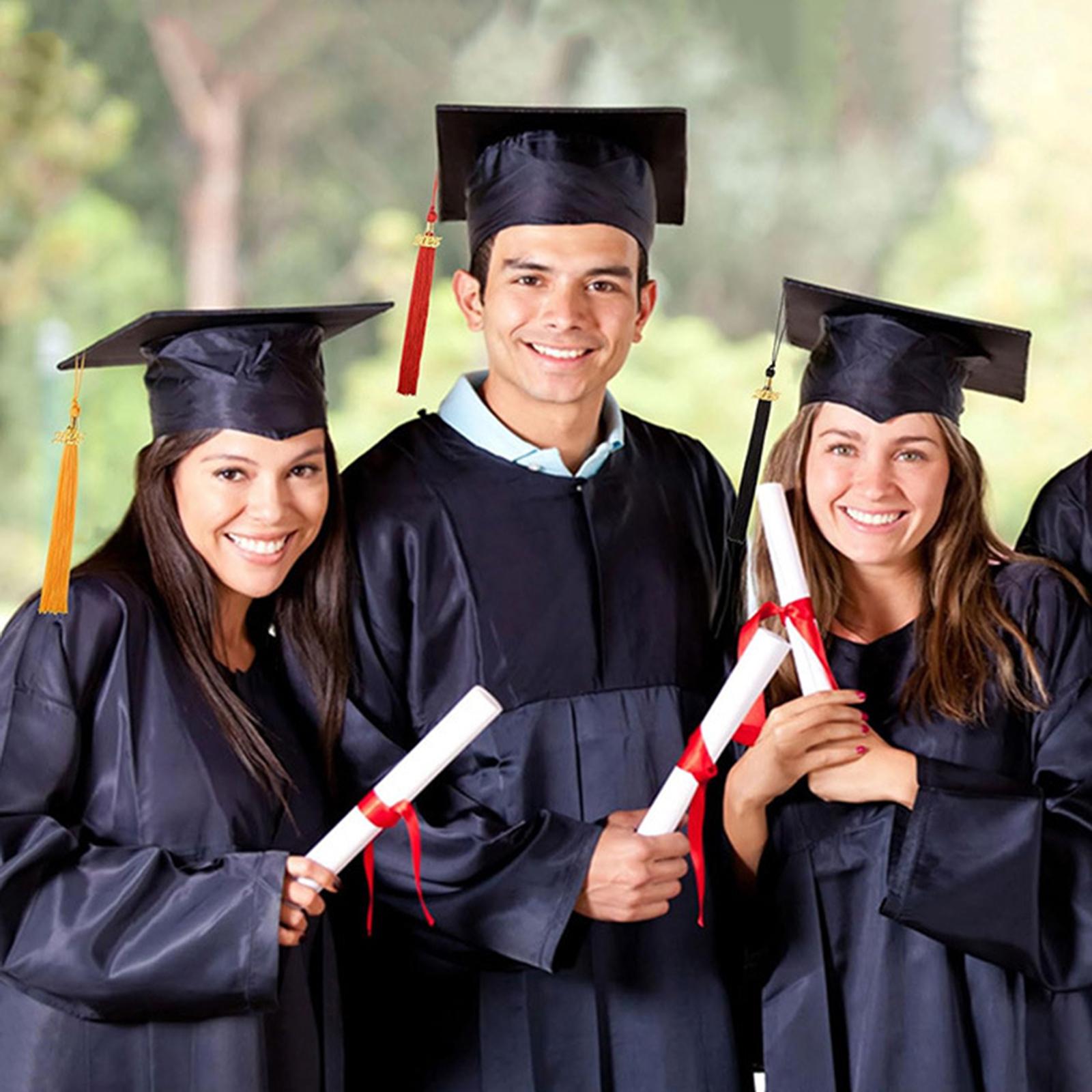 10Pcs Graduation Tassels 2025 Souvenir Party Supplies Graduation Cap Tassels gold