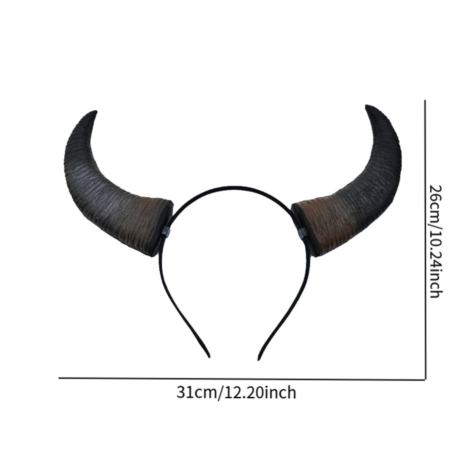 Devil Headband Sturdy Hair Hoop for Cosplay Carnival Night Stage Performance