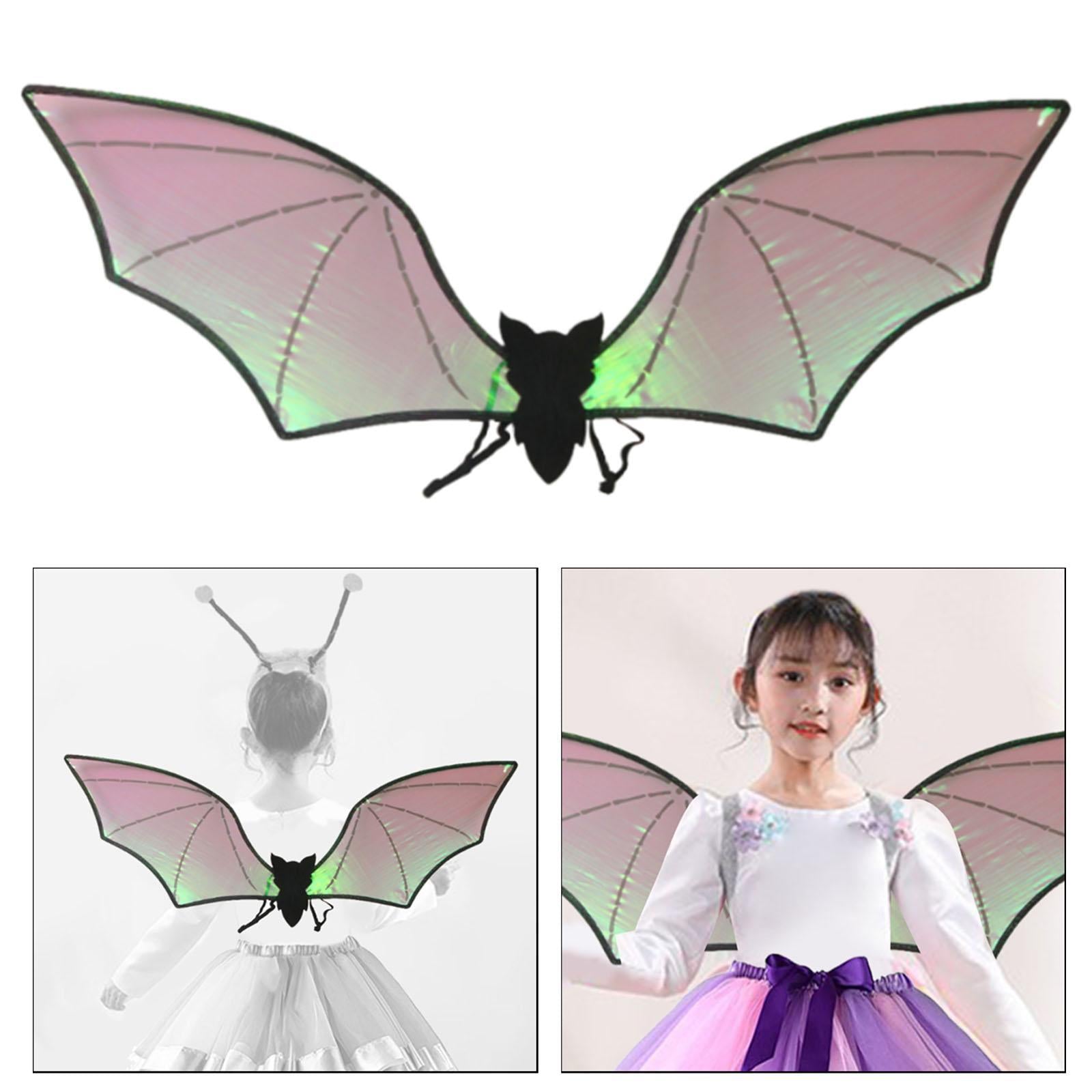 Halloween Bats Wing Modern Wing Props for Cosplay Carnival Stage Performance Black