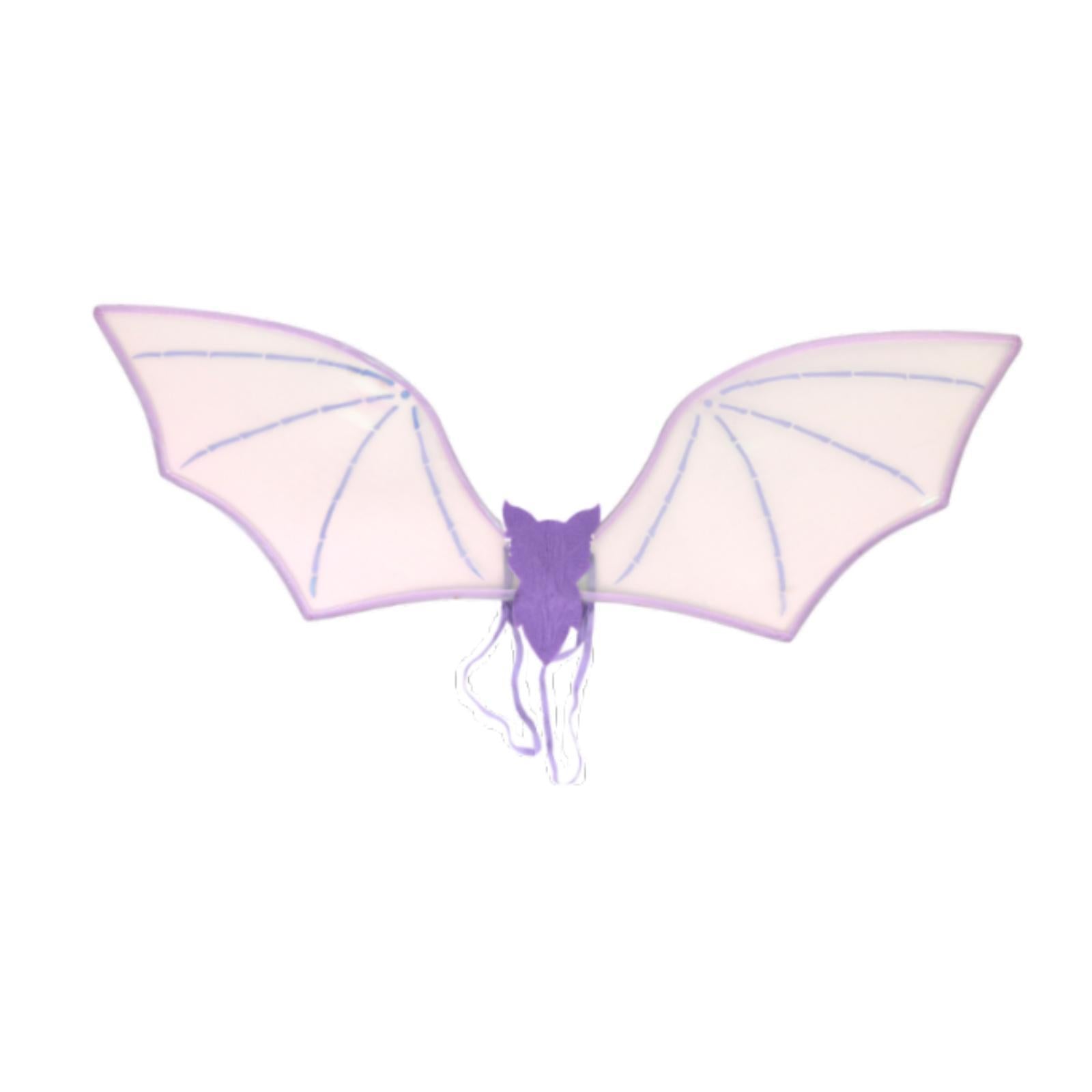 Halloween Bats Wing Modern Wing Props for Cosplay Carnival Stage Performance Purple