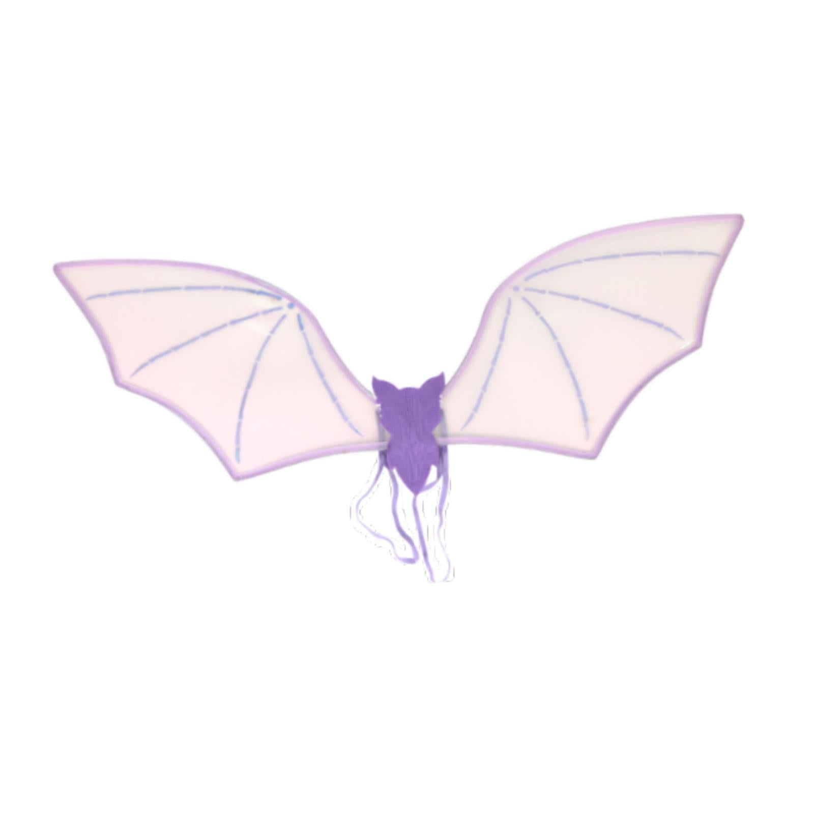 Halloween Bats Wing Modern Wing Props for Cosplay Carnival Stage Performance Purple