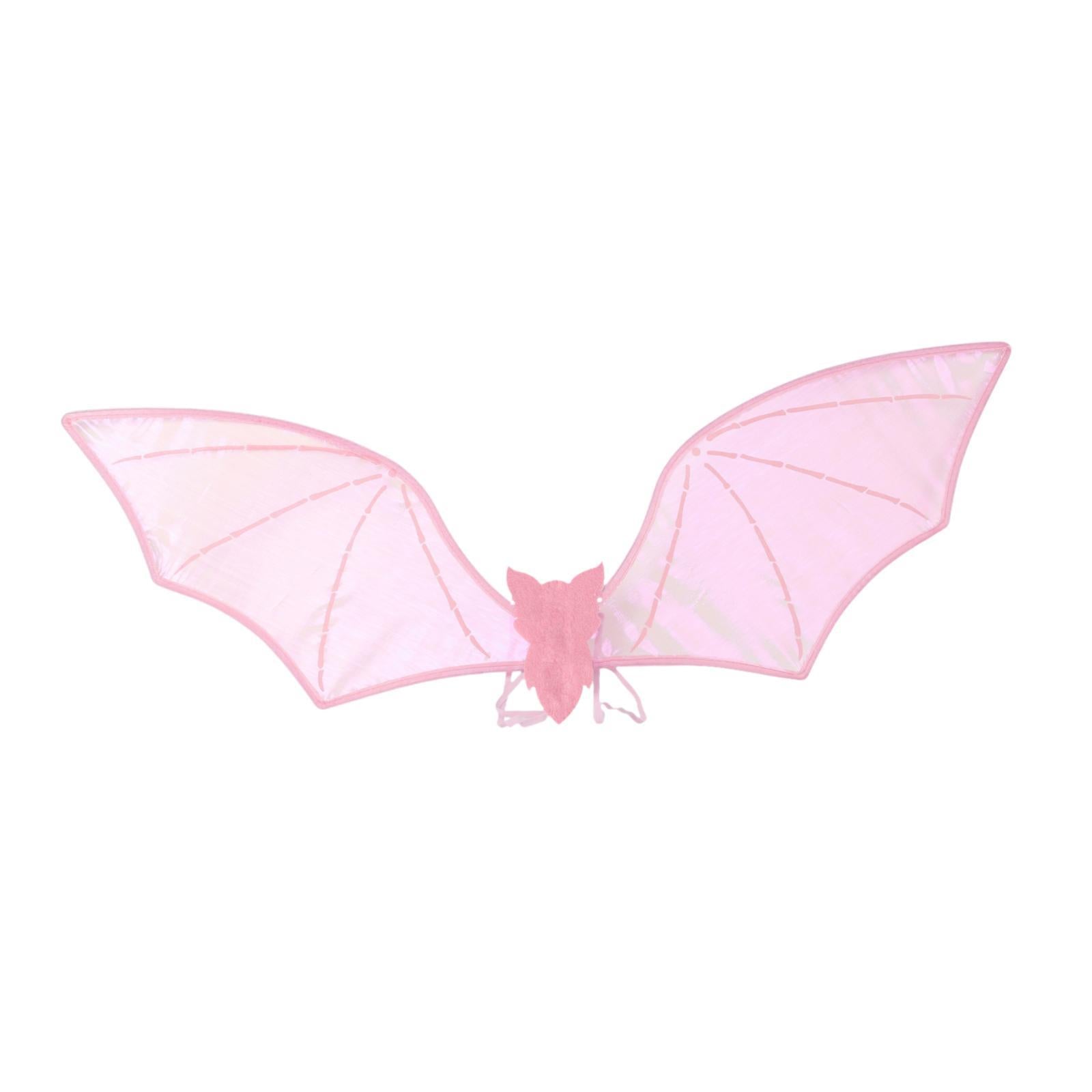 Halloween Bats Wing Modern Wing Props for Cosplay Carnival Stage Performance Pink