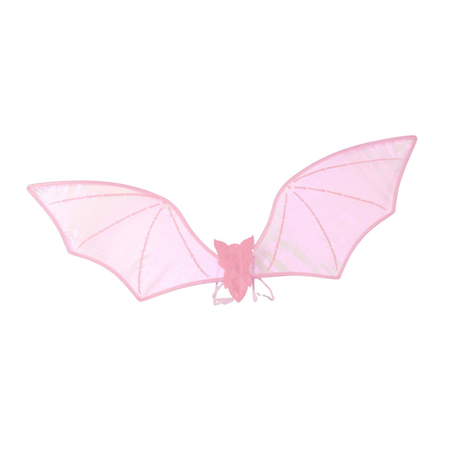 Halloween Bats Wing Modern Wing Props for Cosplay Carnival Stage Performance Pink