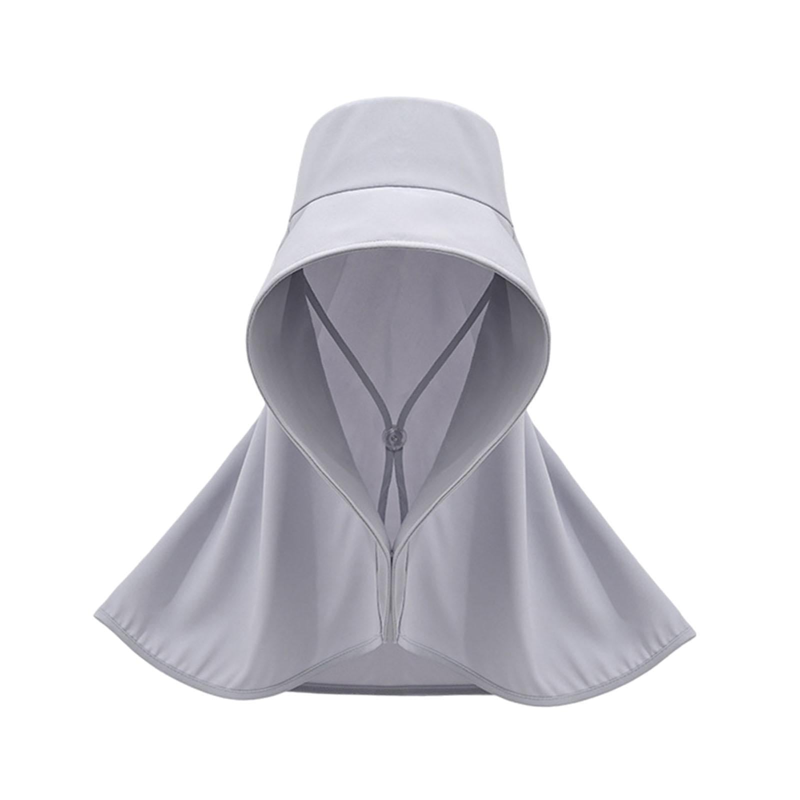 Sun Visor Hat Adjustable Beach Cap for Walking Dog Outdoor Activities Hiking Blue Gray