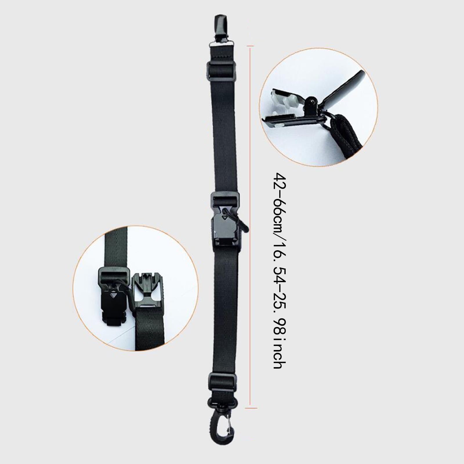 Crossbody Bag Chest Strap Sling Backpack Strap for Travel Backpacking Biking