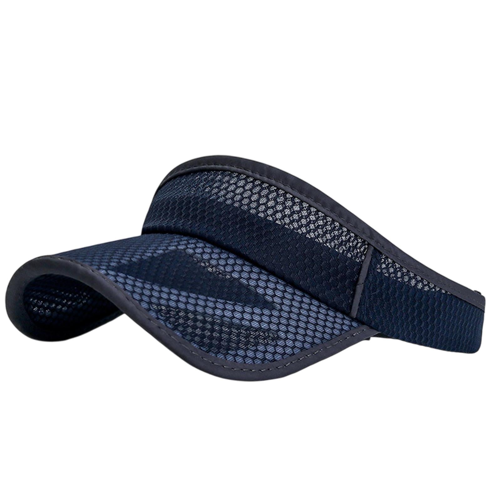 Summer Sun Hat Lightweight Outdoor Protection Cap for Vacation Tennis Sports Navy
