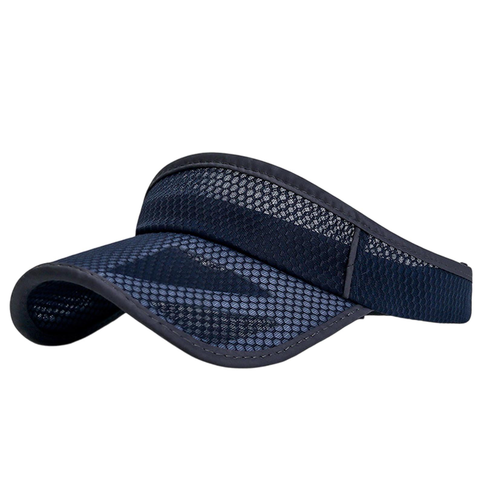 Summer Sun Hat Lightweight Outdoor Protection Cap for Vacation Tennis Sports Navy