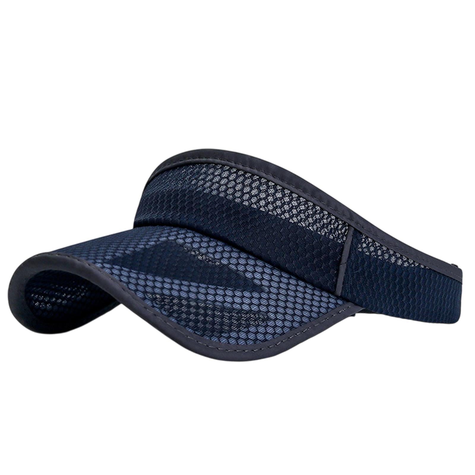 Summer Sun Hat Lightweight Outdoor Protection Cap for Vacation Tennis Sports Navy