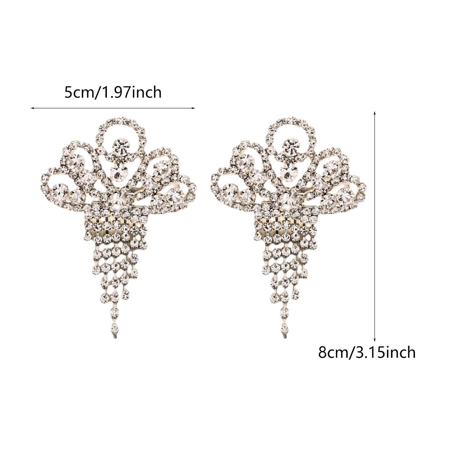 2Pcs Shoe Charm Craft for Dress Shoes for Hat Accessories Shoe Buckle Clips
