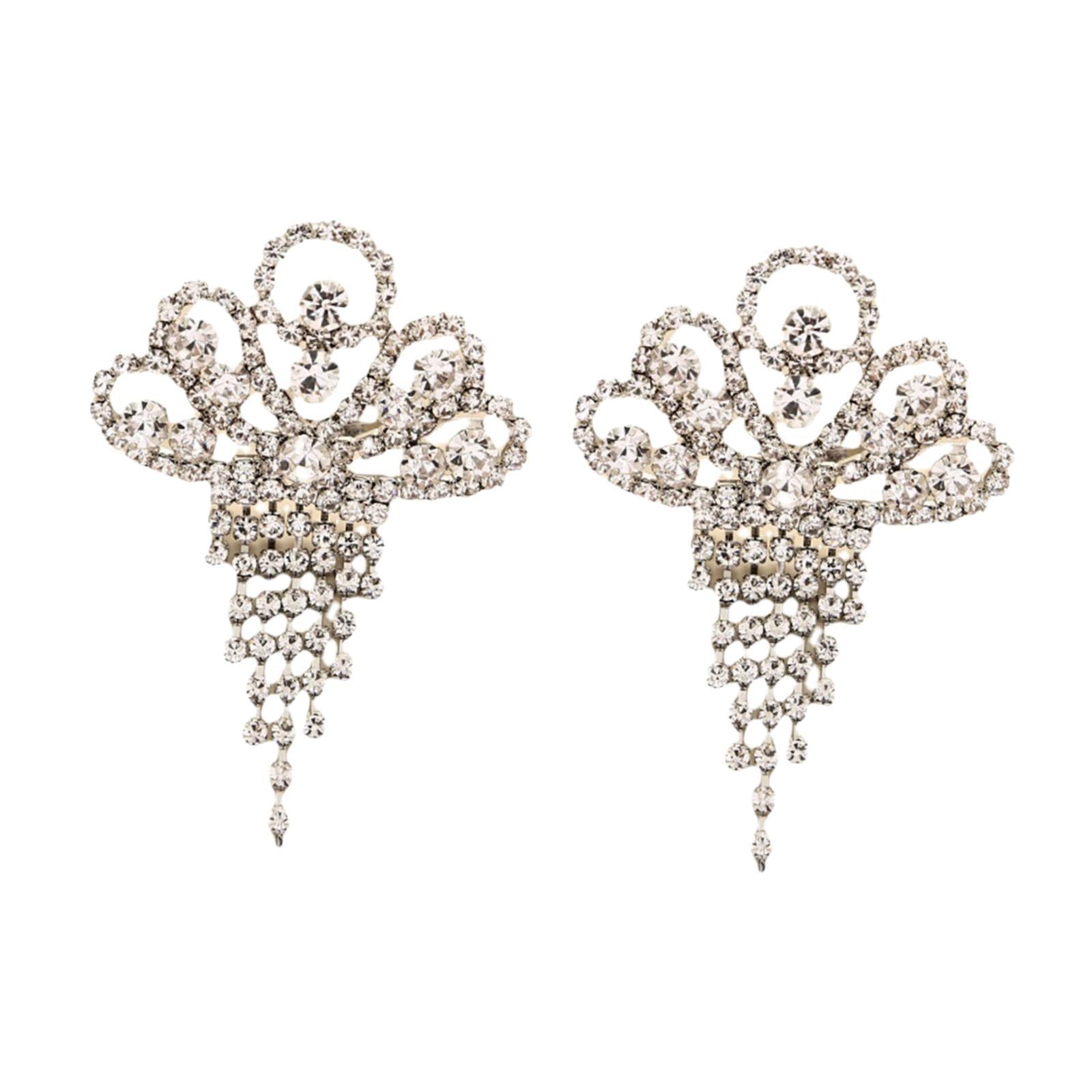 2Pcs Shoe Charm Craft for Dress Shoes for Hat Accessories Shoe Buckle Clips