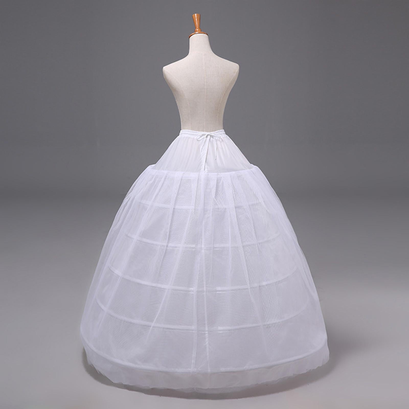 Women Crinoline Petticoat Elegant Hoop Petticoat for Evening Banquet Cosplay