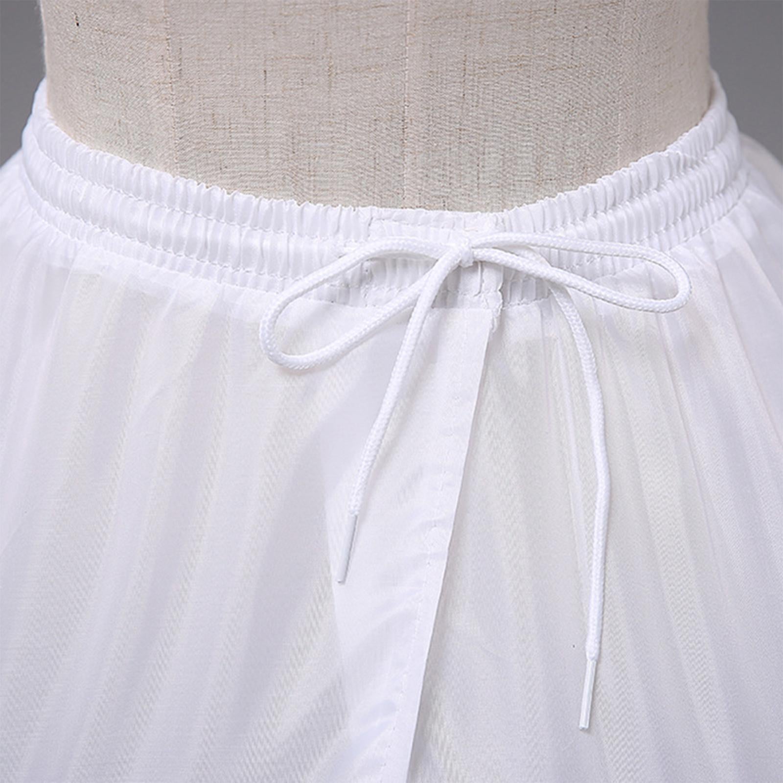 Women Crinoline Petticoat Elegant Hoop Petticoat for Evening Banquet Cosplay